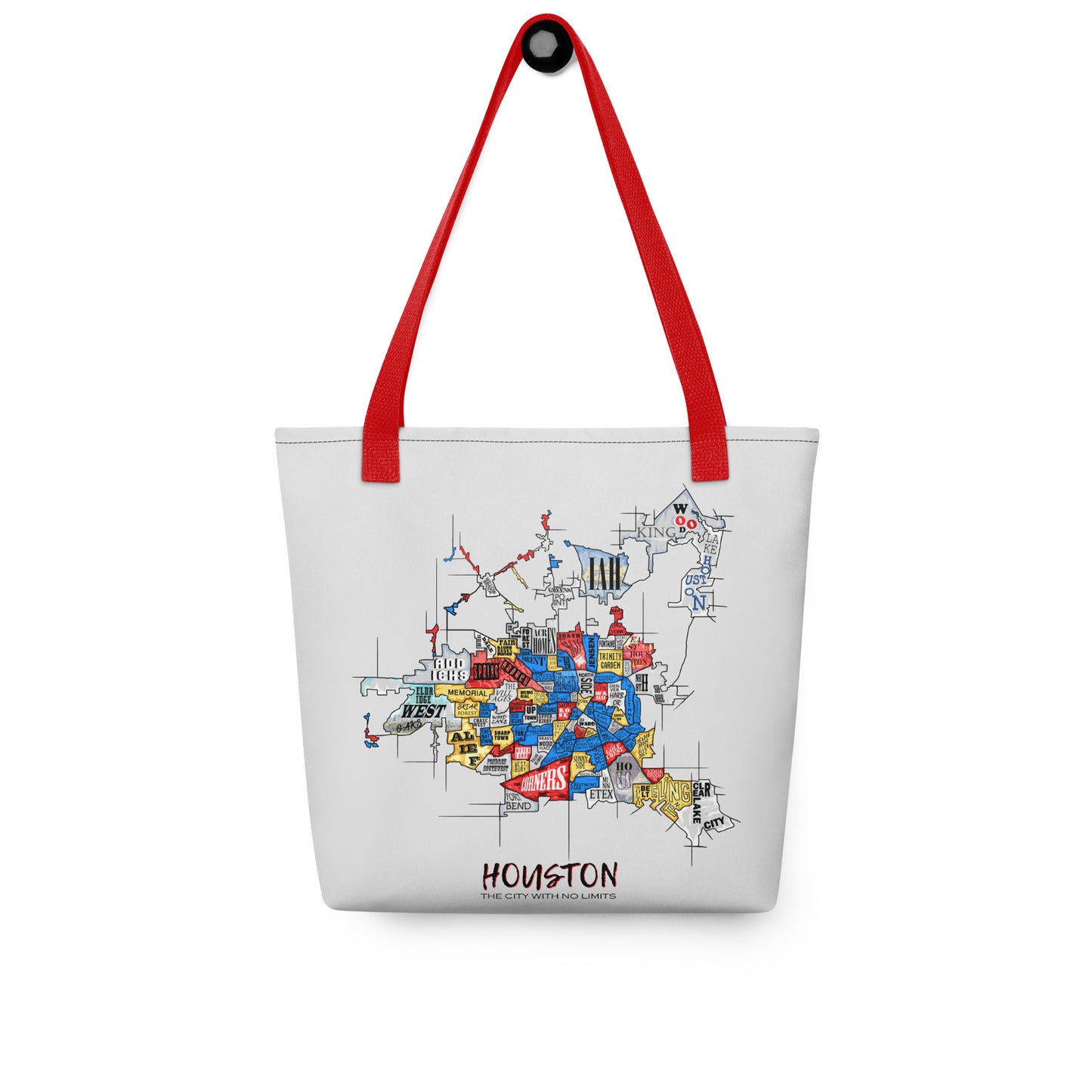 Houston Map Tote bag