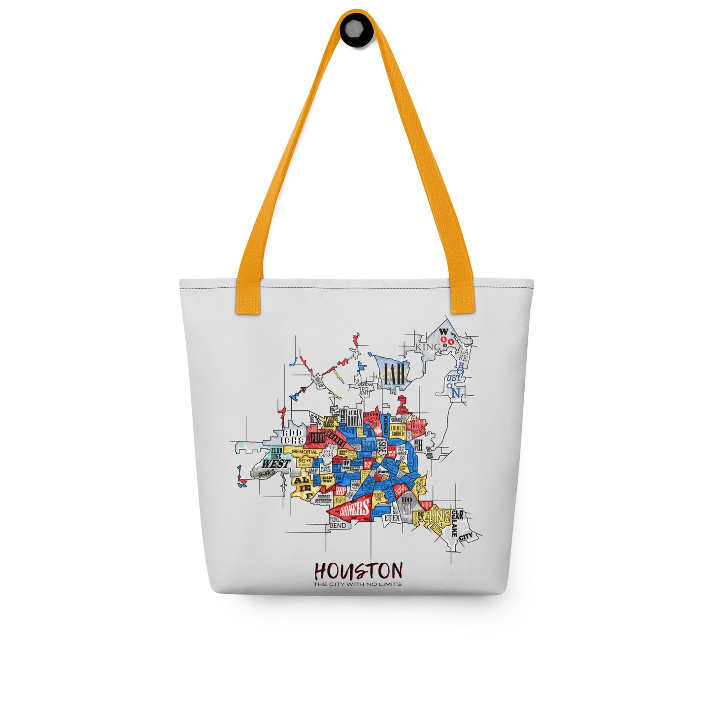 Houston Map Tote bag