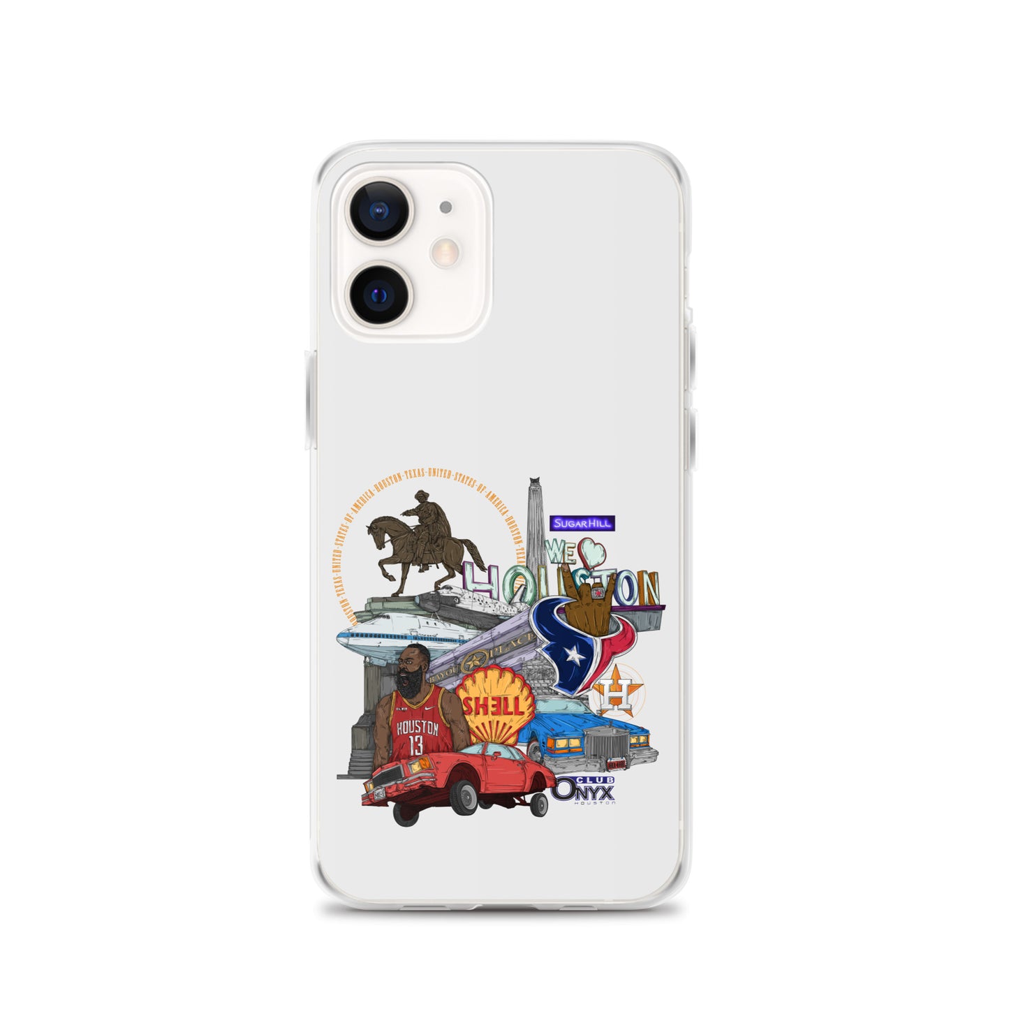Houston graphic iPhone® Case
