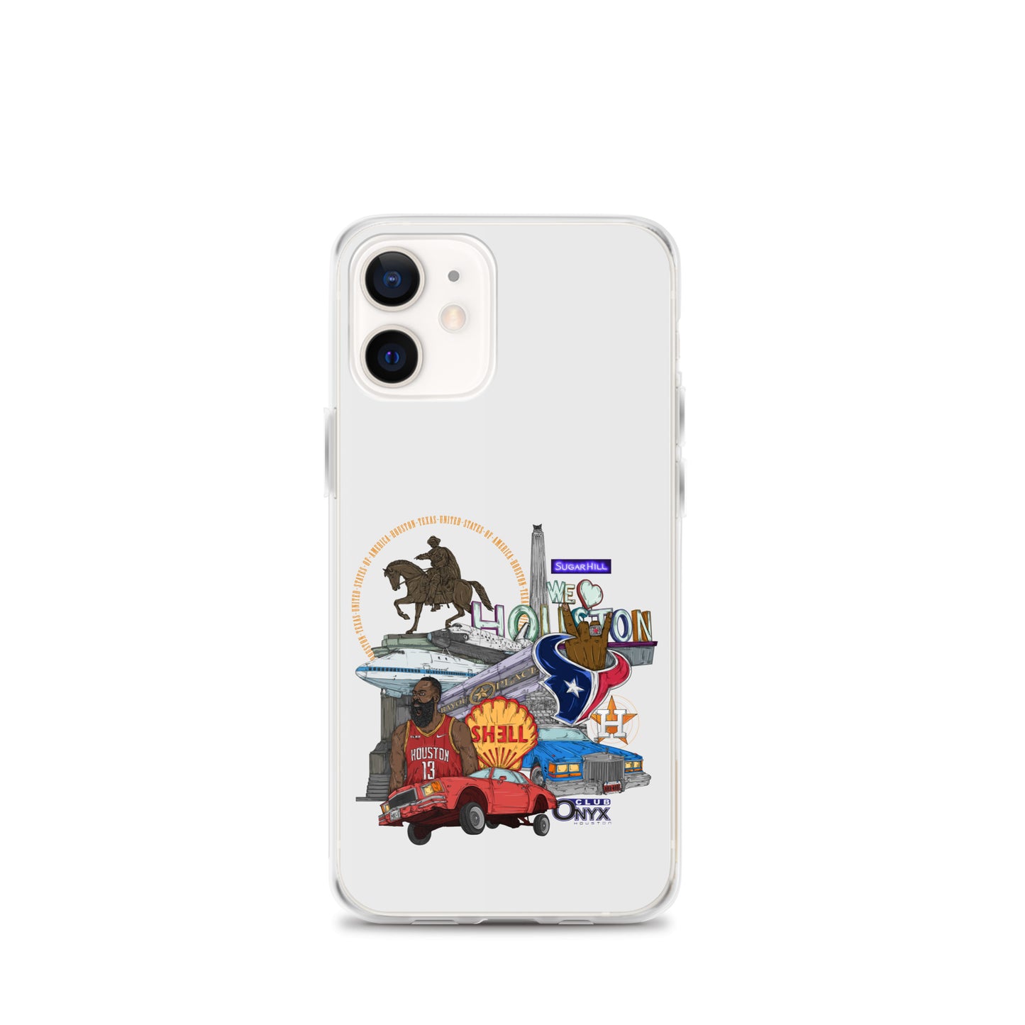 Houston graphic iPhone® Case