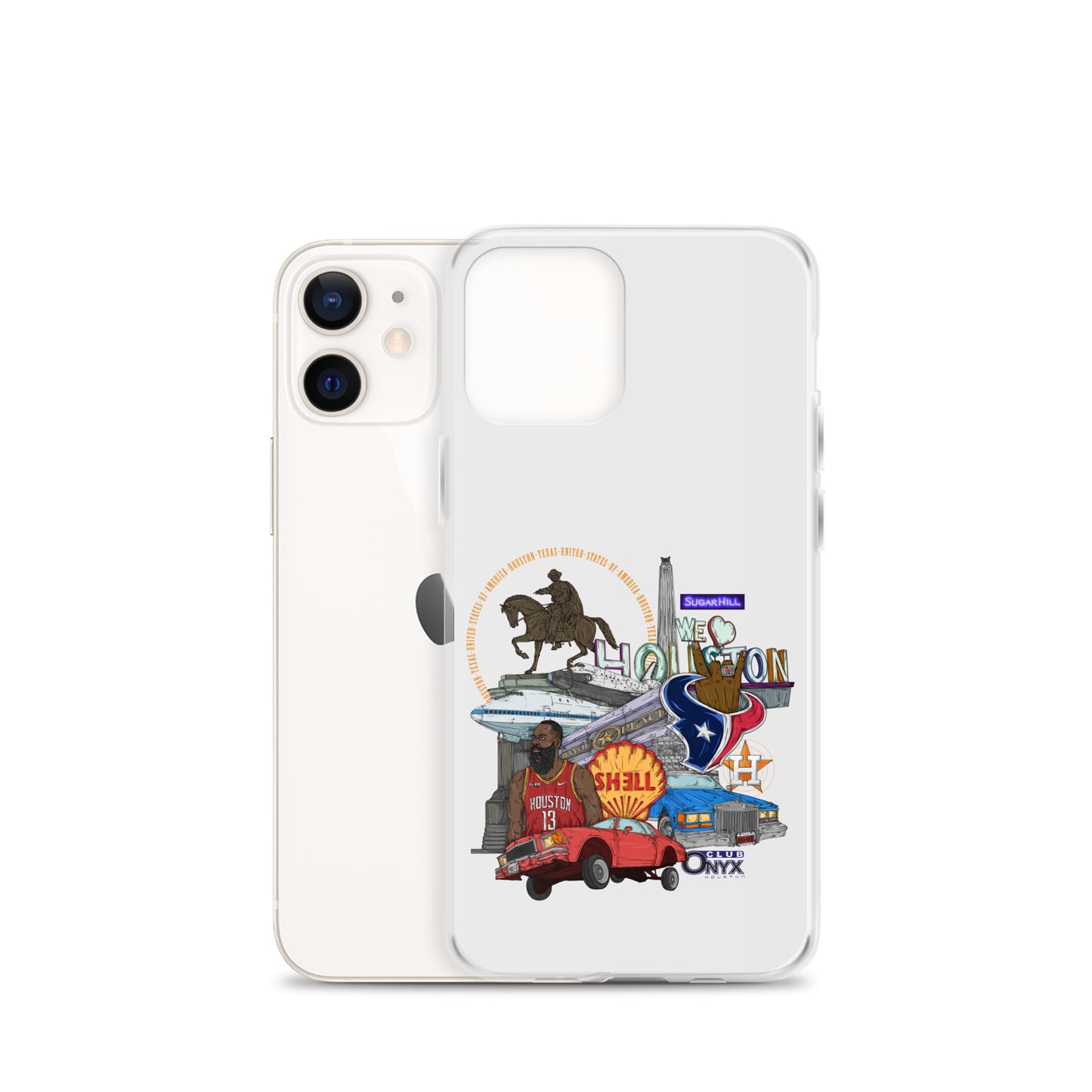 Houston graphic iPhone® Case