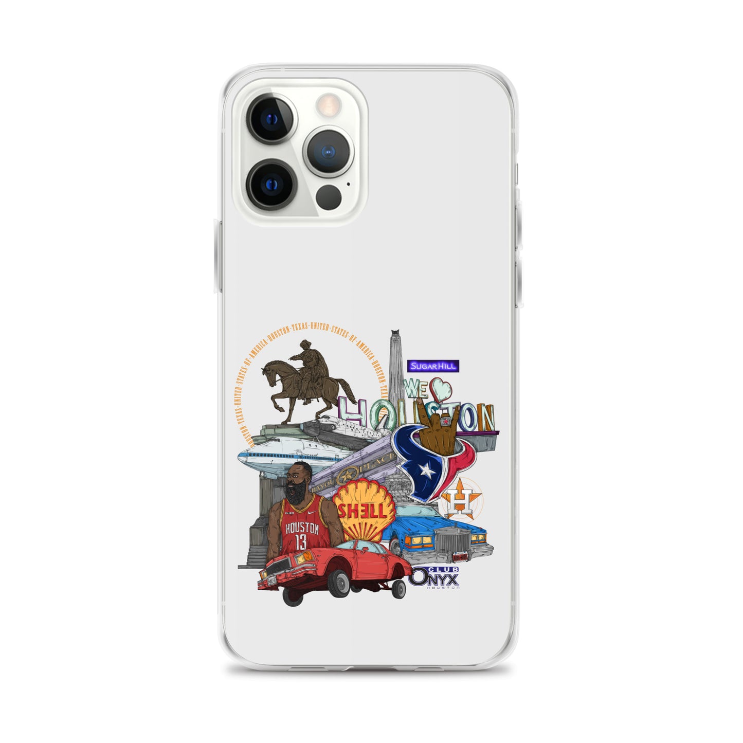 Houston graphic iPhone® Case