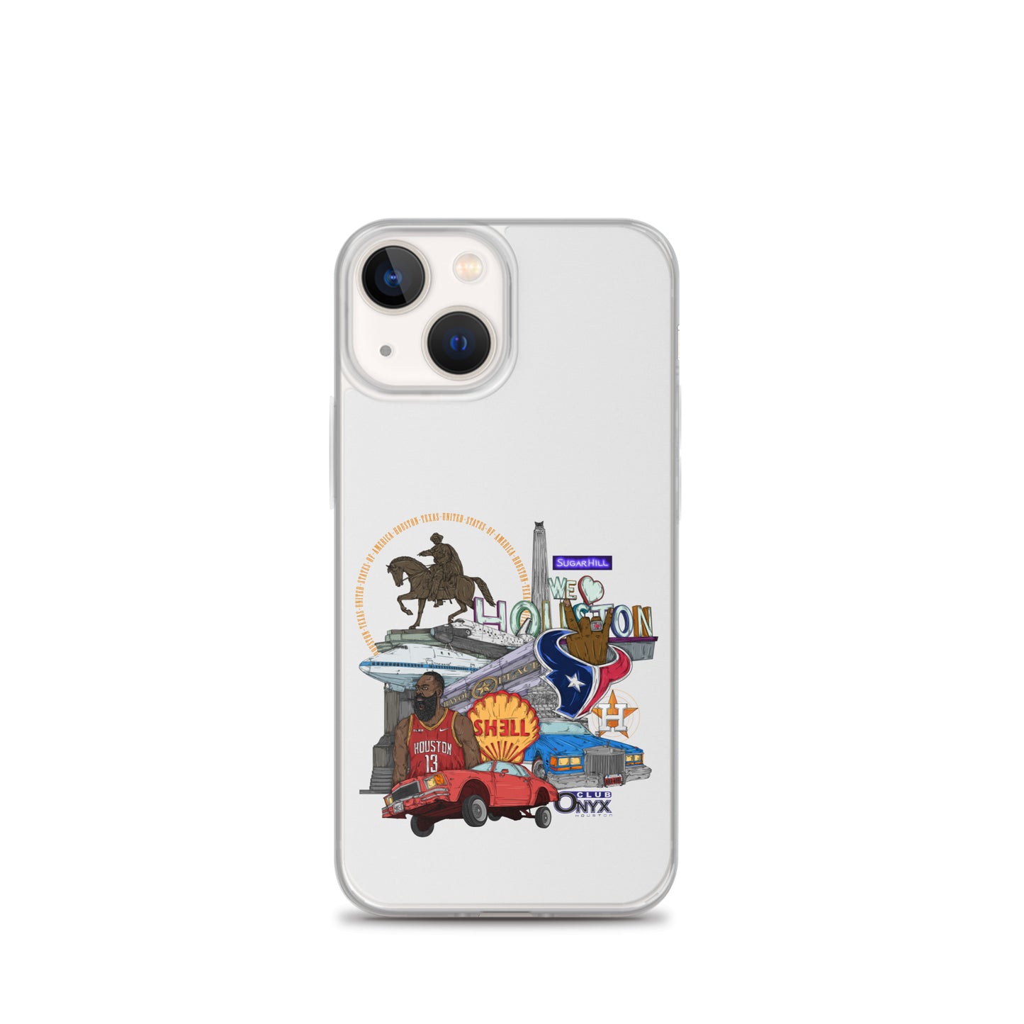 Houston graphic iPhone® Case