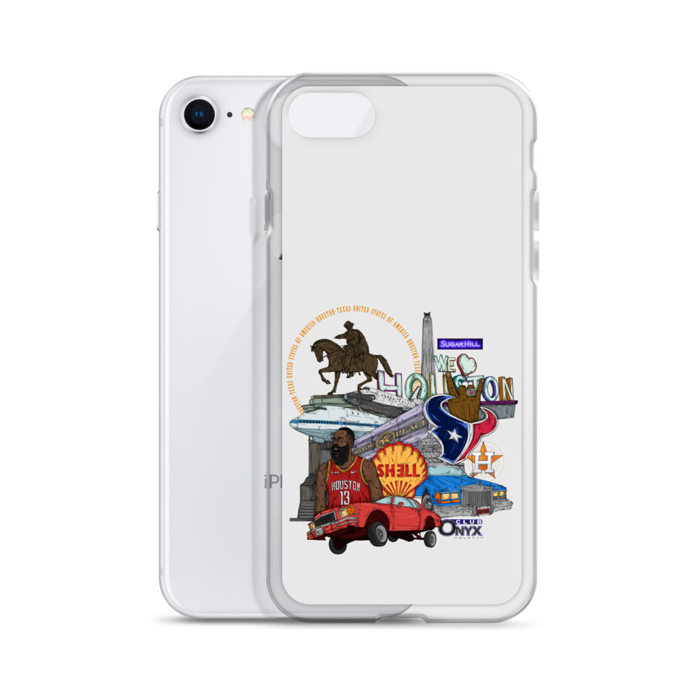 Houston graphic iPhone® Case
