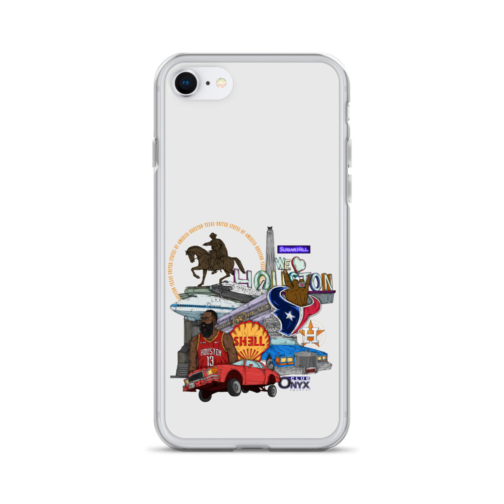 Houston graphic iPhone® Case
