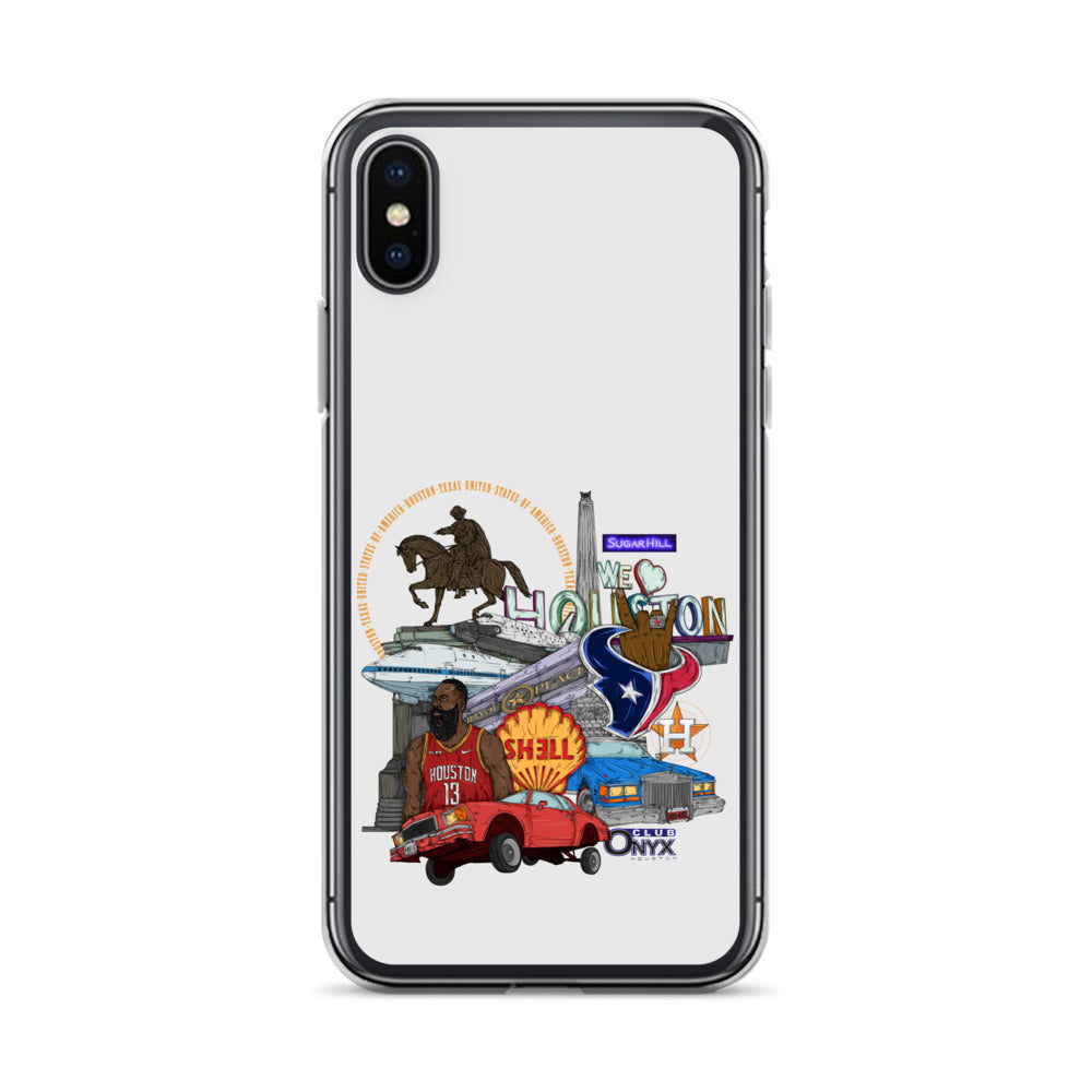 Houston graphic iPhone® Case