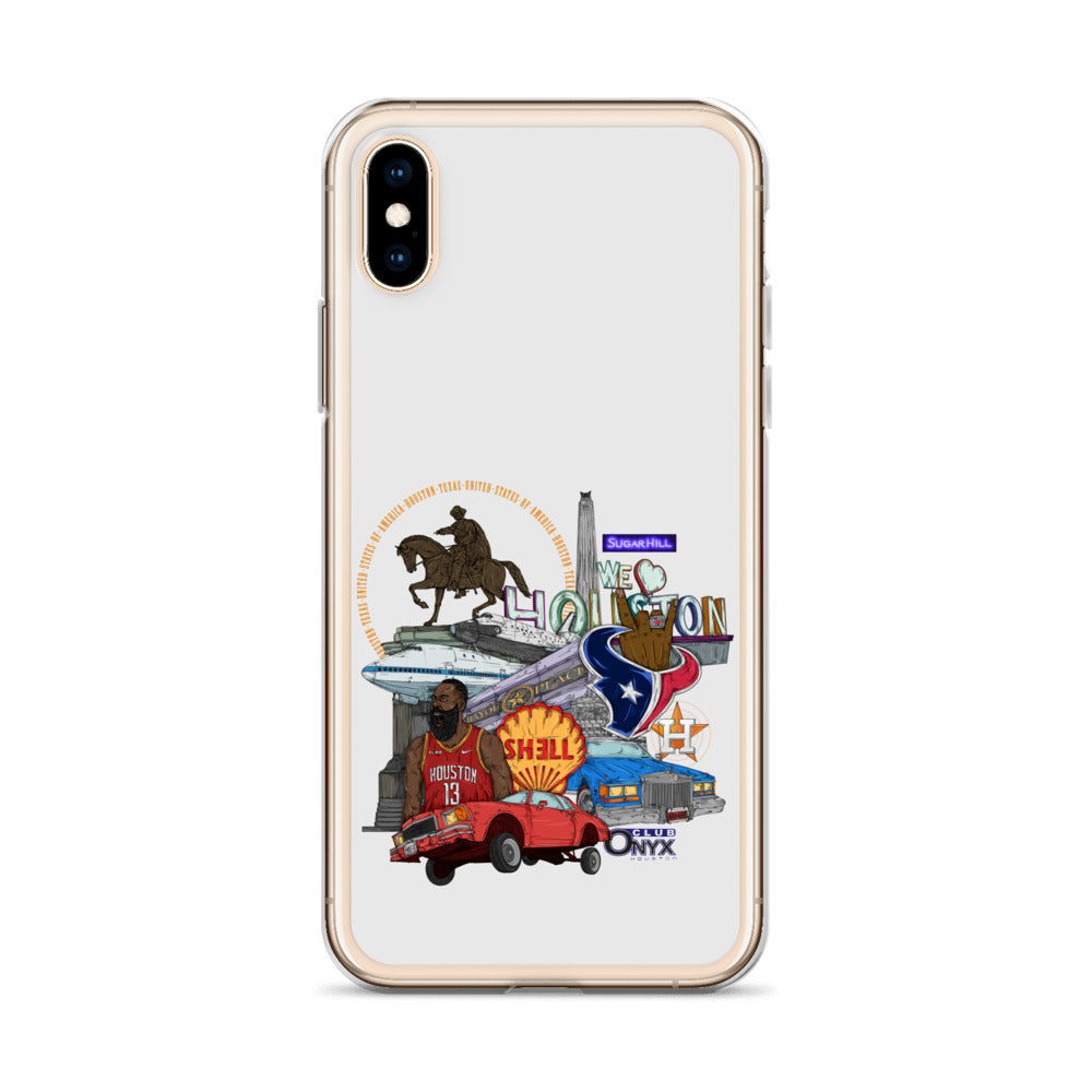 Houston graphic iPhone® Case