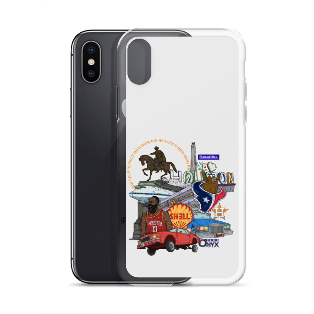 Houston graphic iPhone® Case
