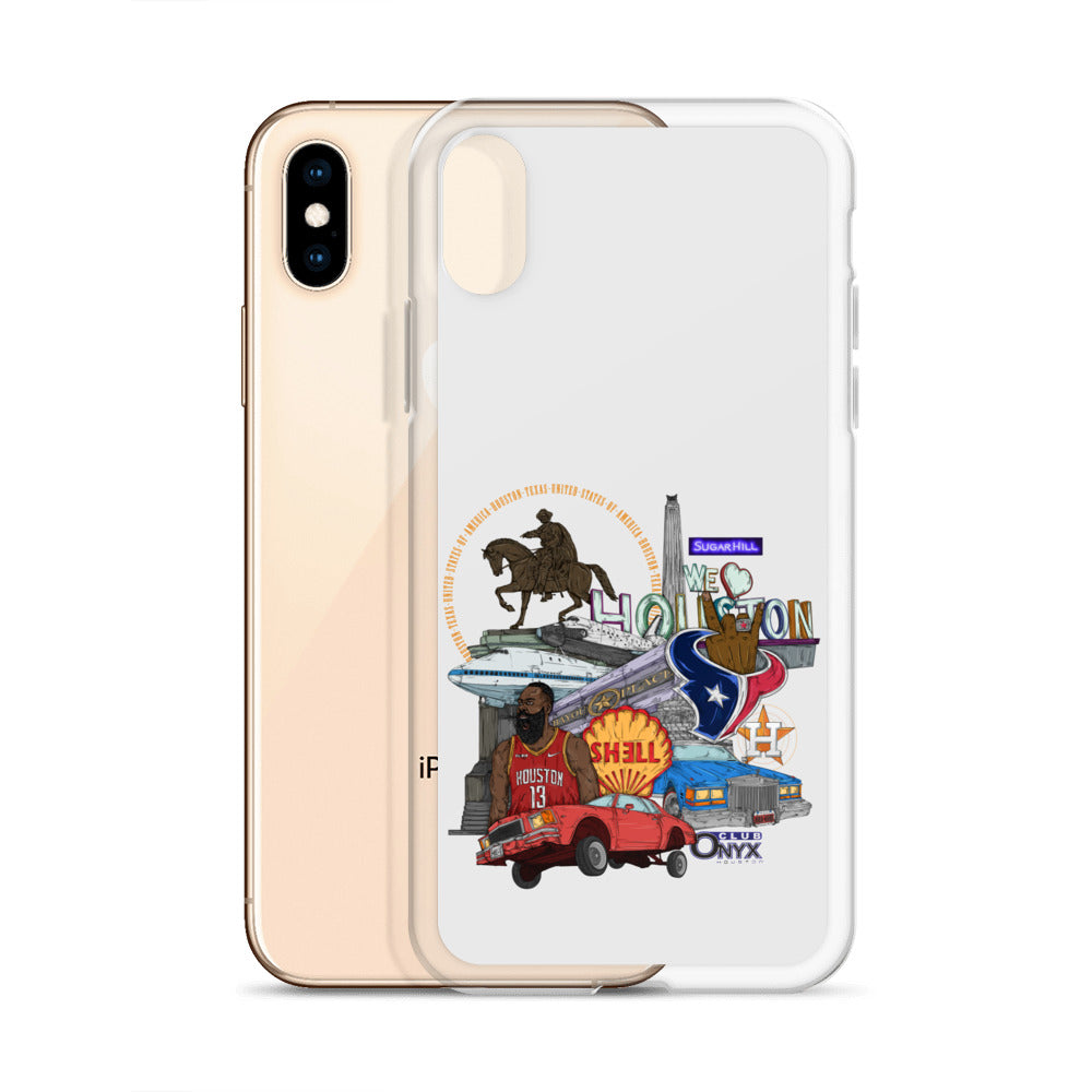 Houston graphic iPhone® Case