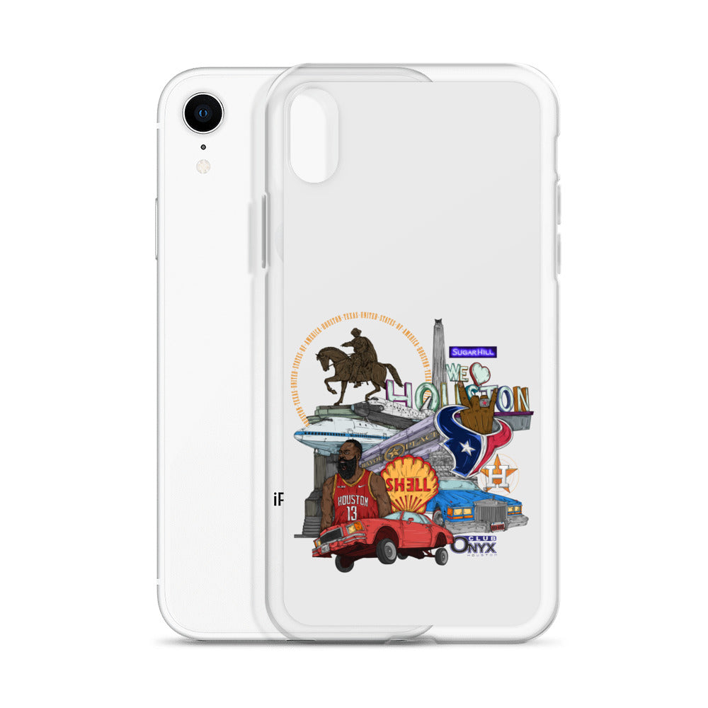 Houston graphic iPhone® Case