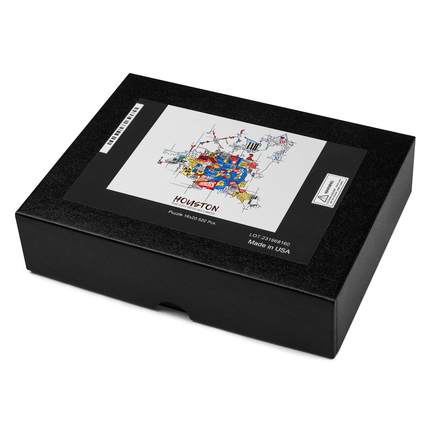 Houston Map Jigsaw puzzle