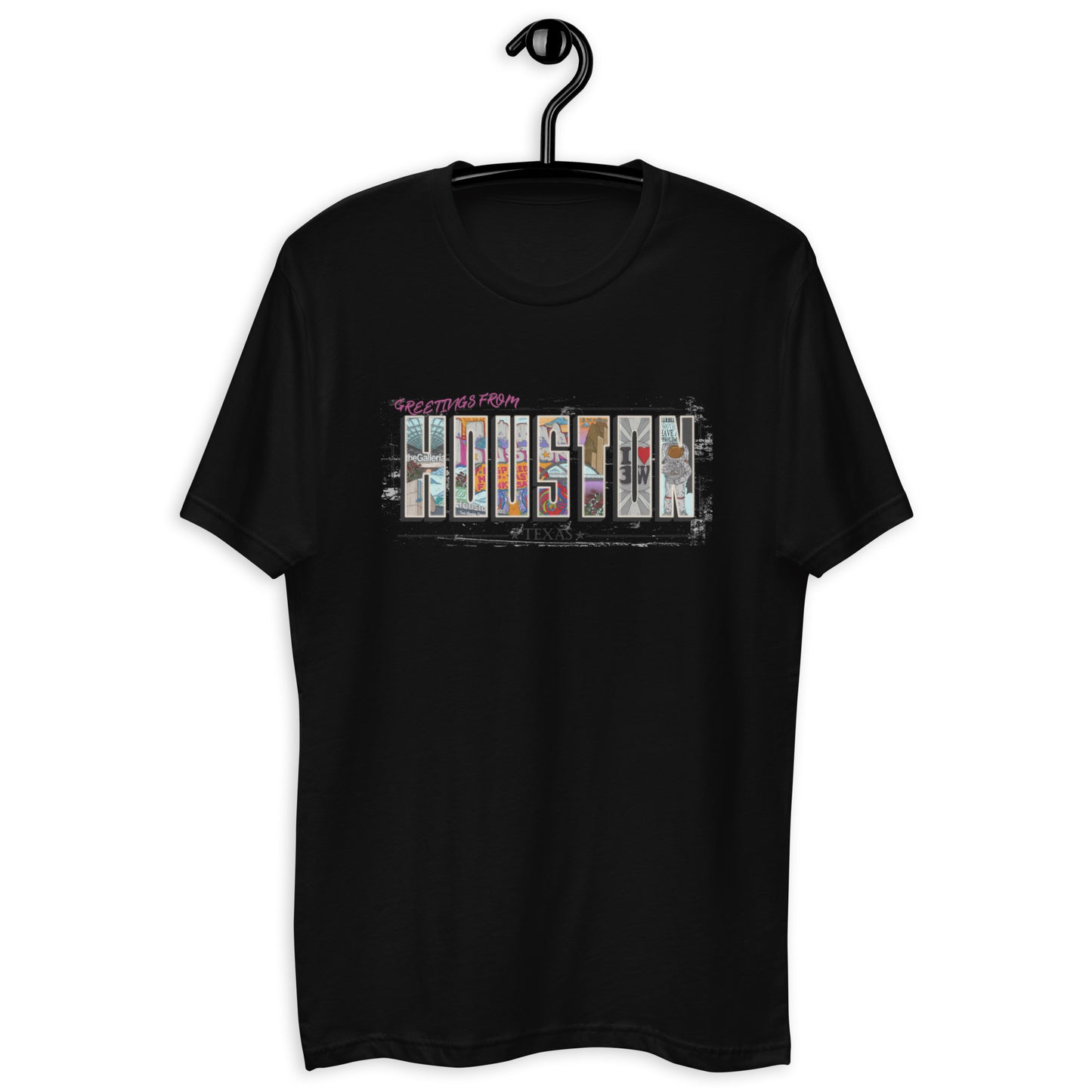 M| Houston Post Card Style T Shirt