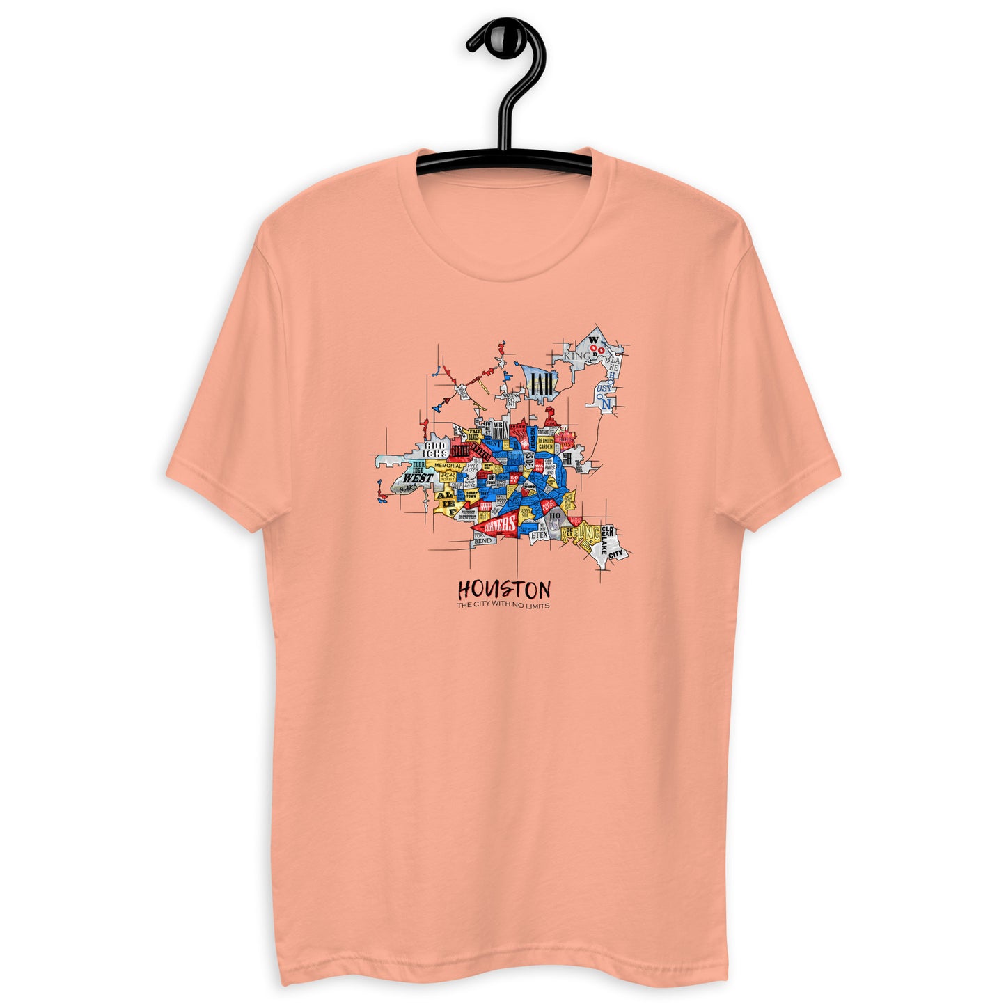 M| Houson Map T Shirt