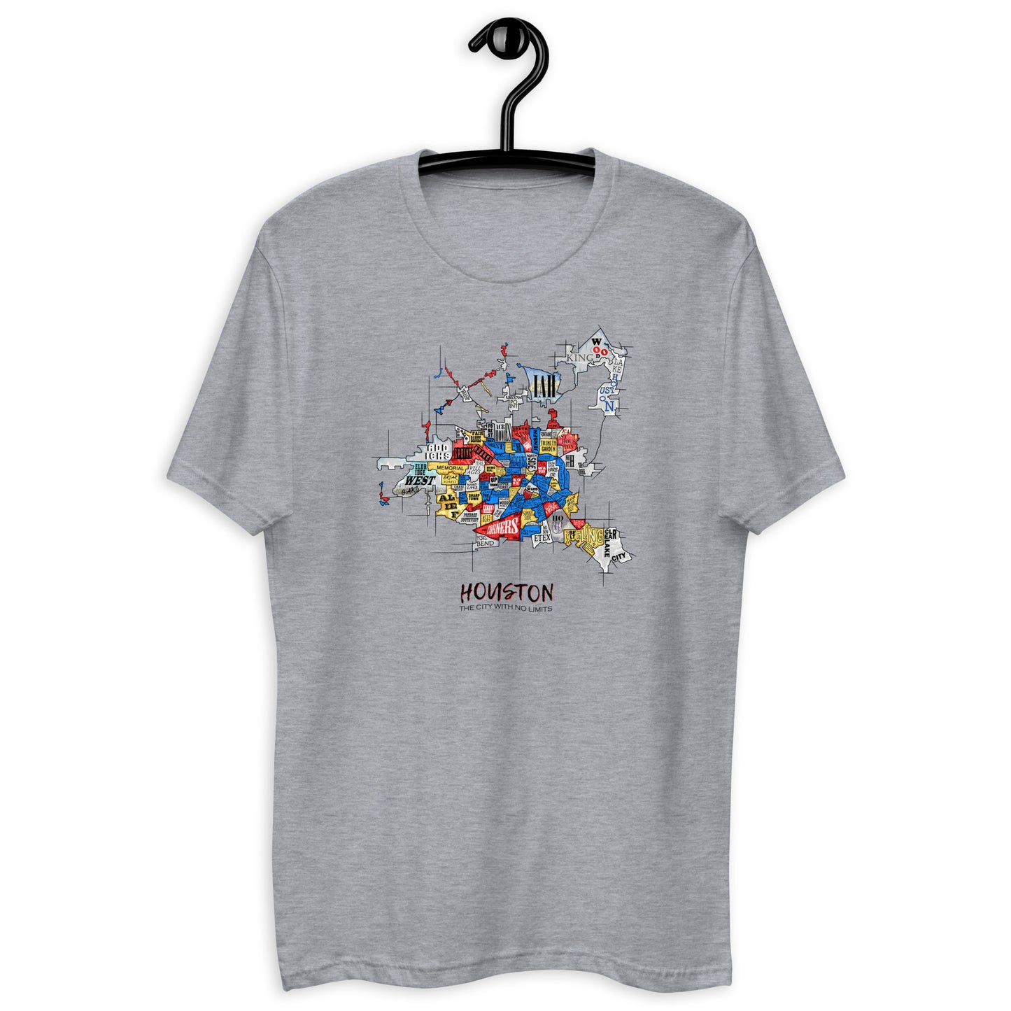 M| Houson Map T Shirt