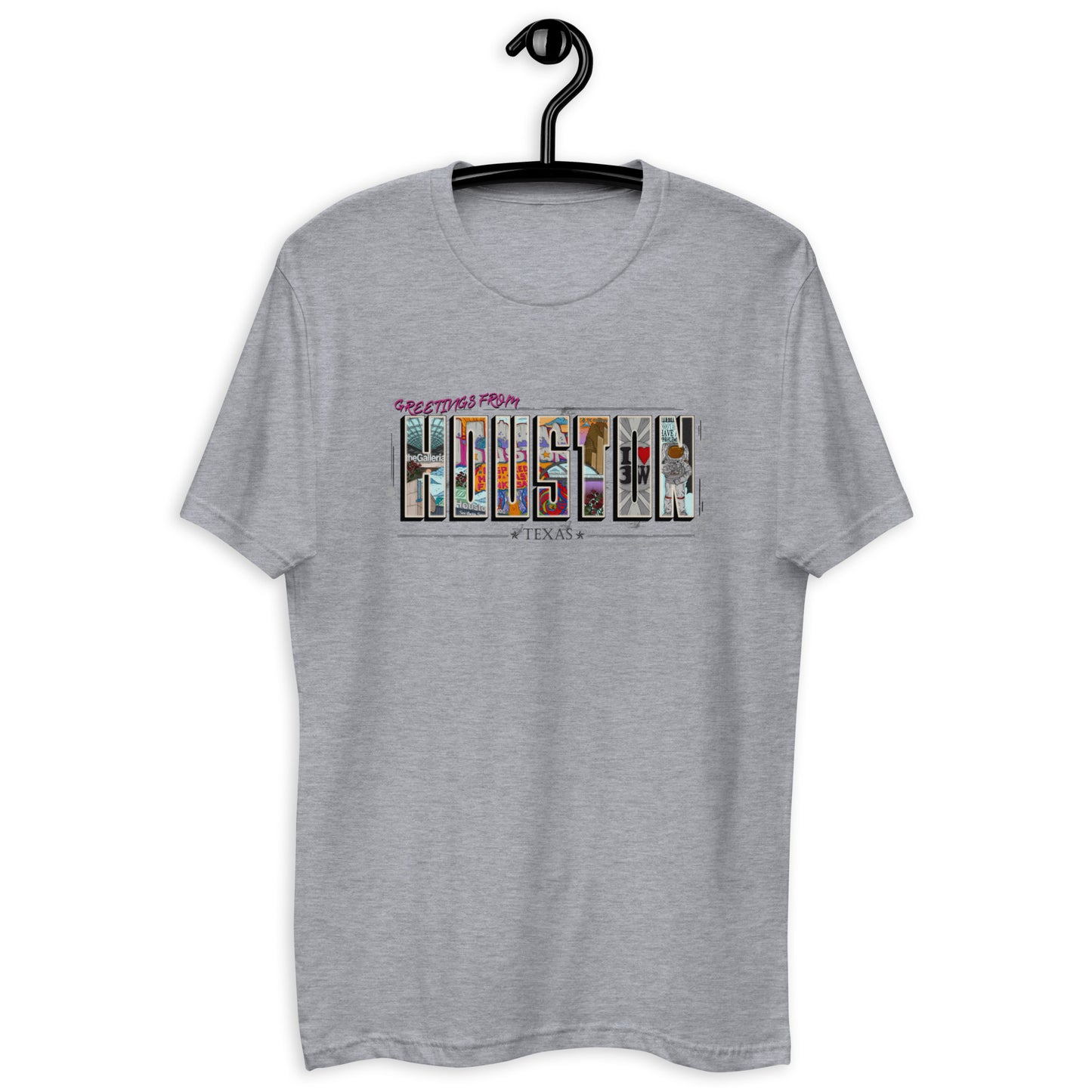 M| Houston Post Card Style T Shirt