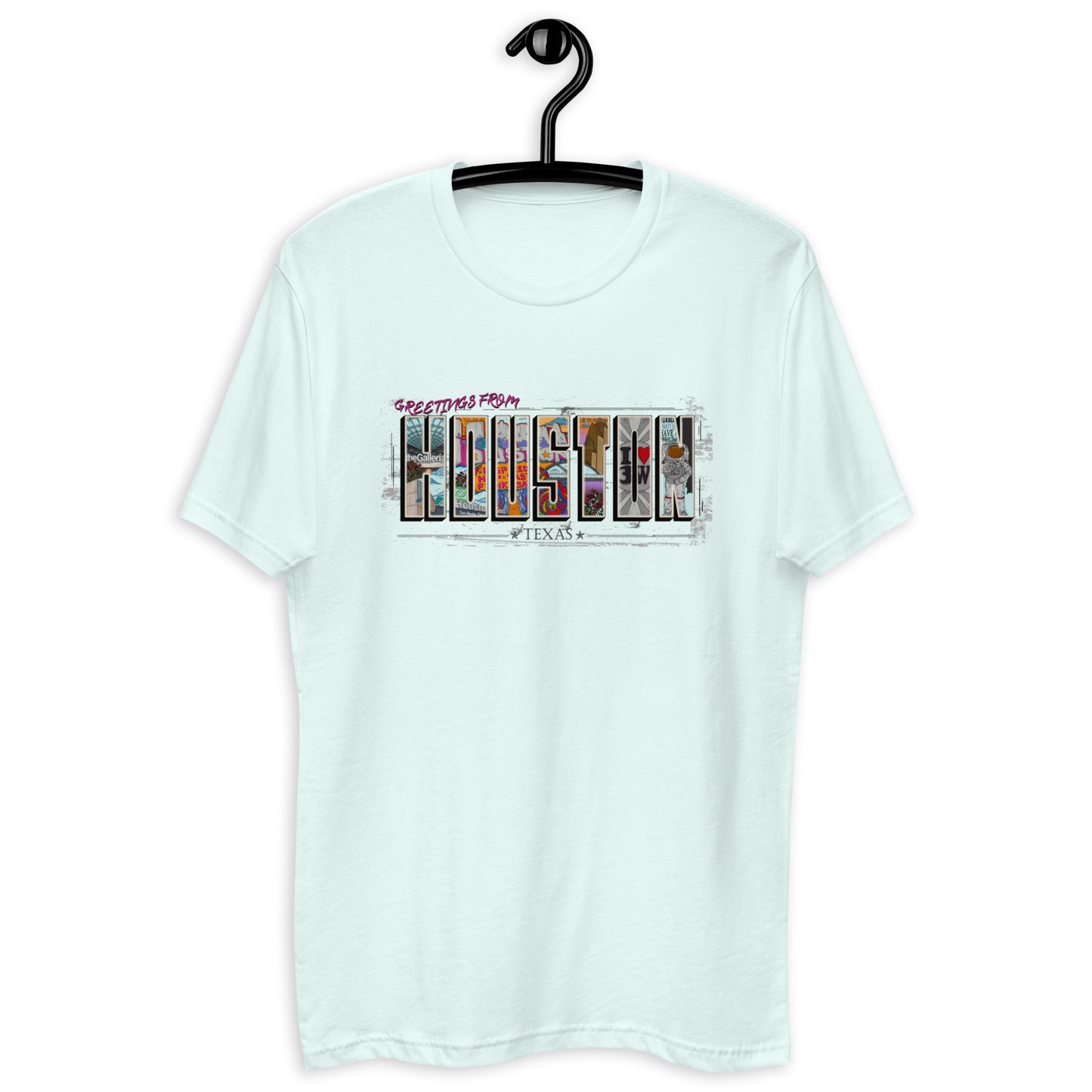 M| Houston Post Card Style T Shirt