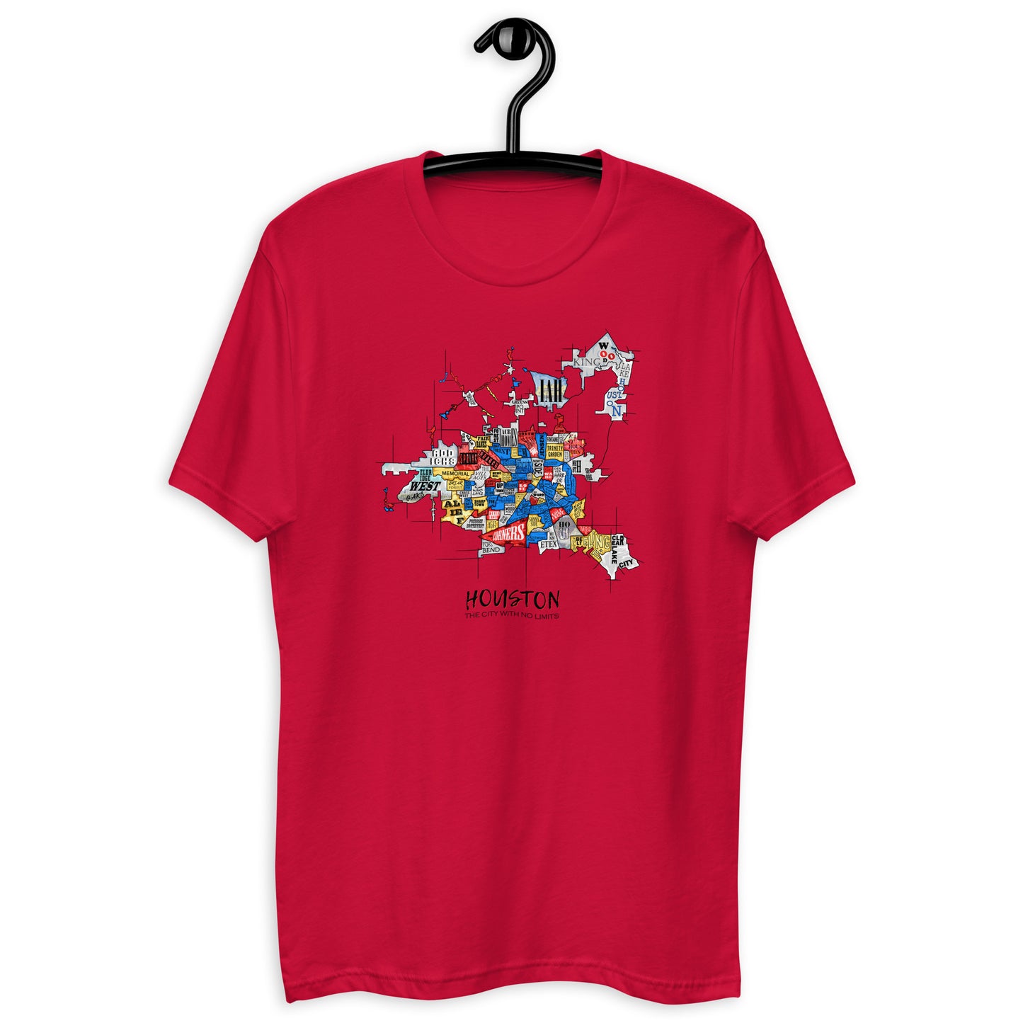 M| Houson Map T Shirt