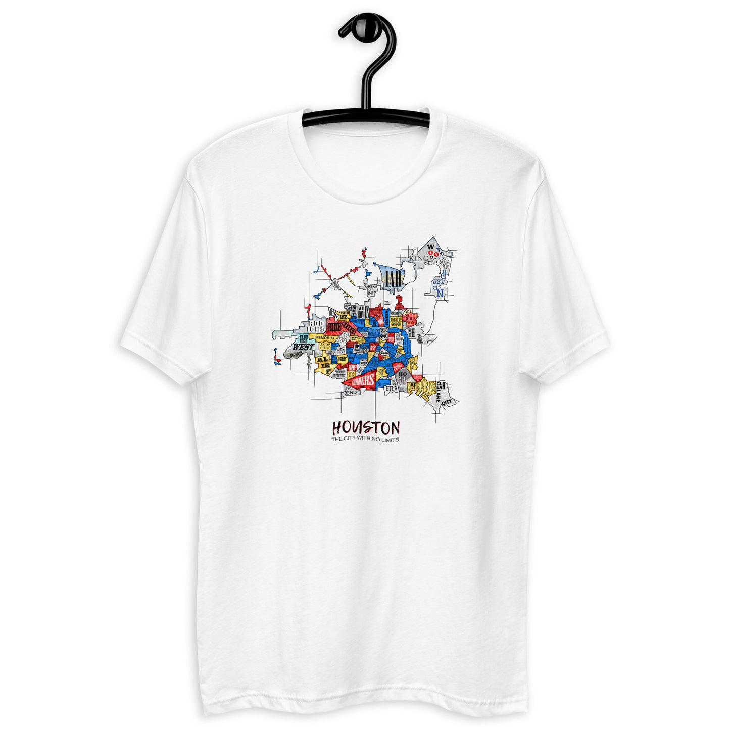 M| Houson Map T Shirt