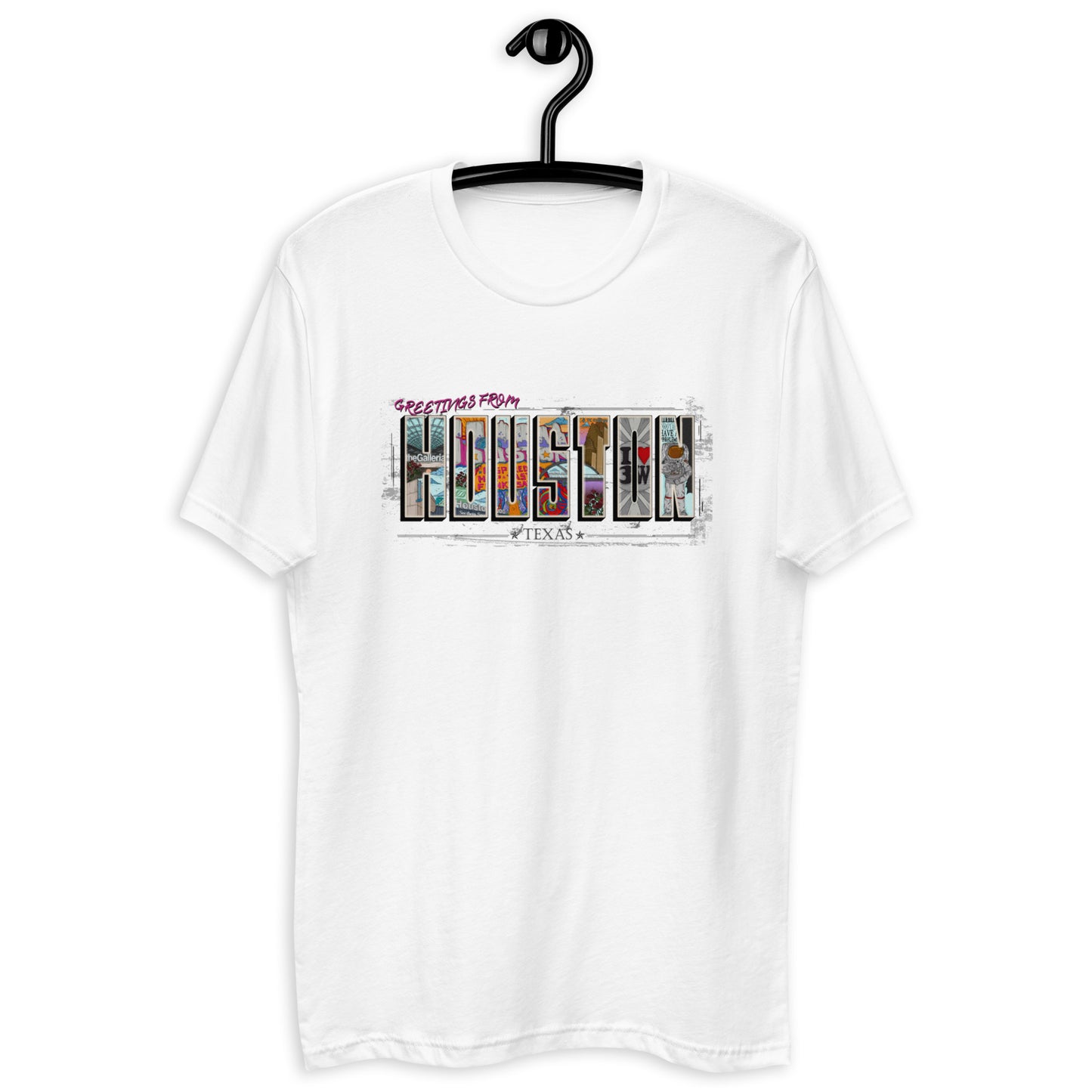 M| Houston Post Card Style T Shirt