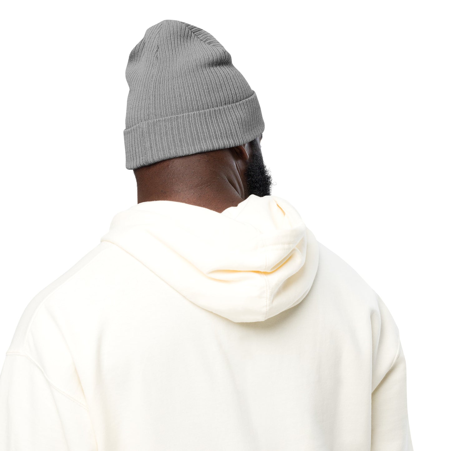 AK ribbed beanie (black)