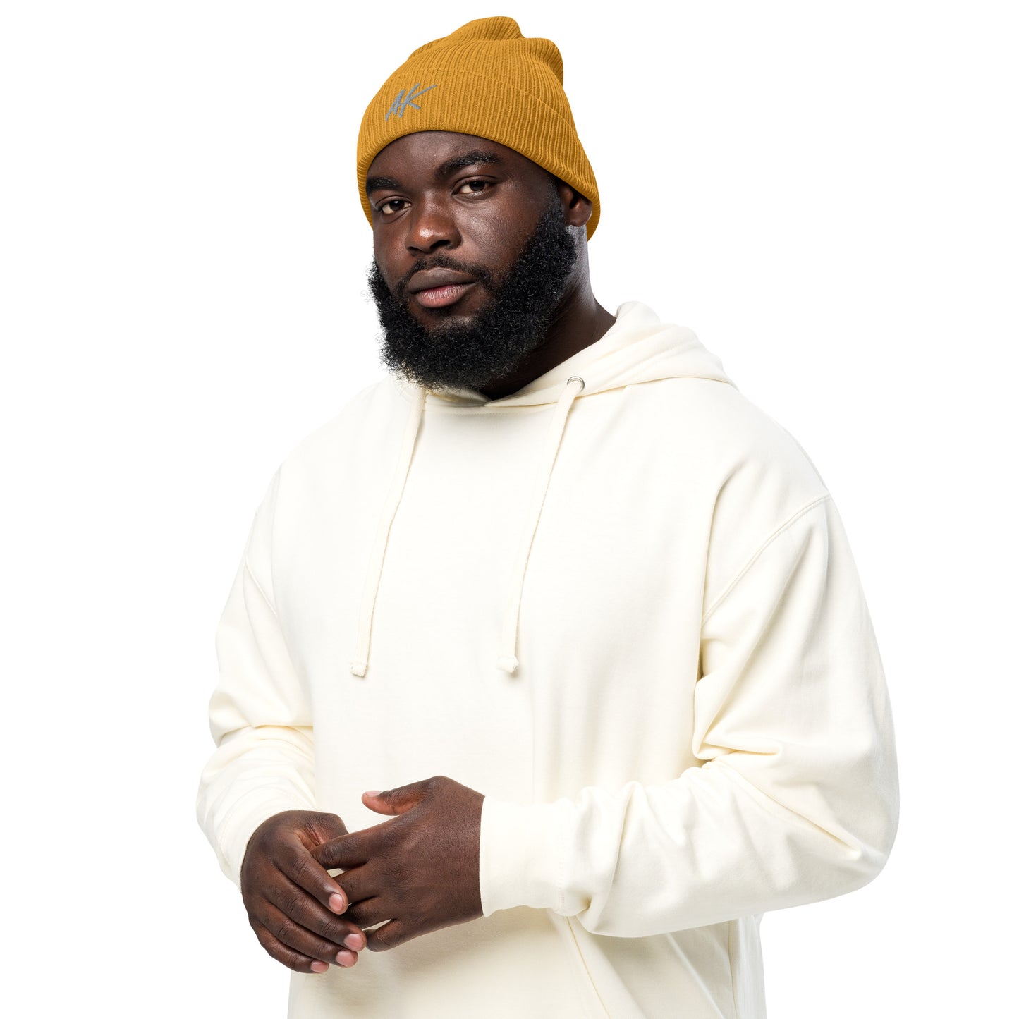 AK ribbed beanie (grey)