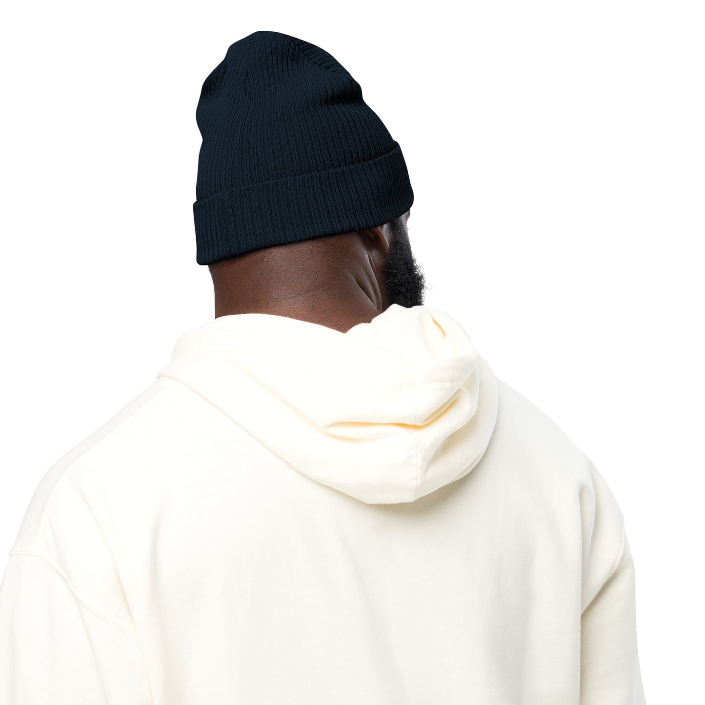 AK ribbed beanie (black)