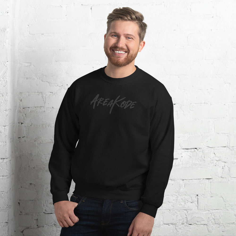 AreaKode - Unisex Crewneck (black)