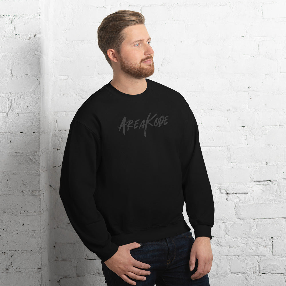 AreaKode - Unisex Crewneck (black)