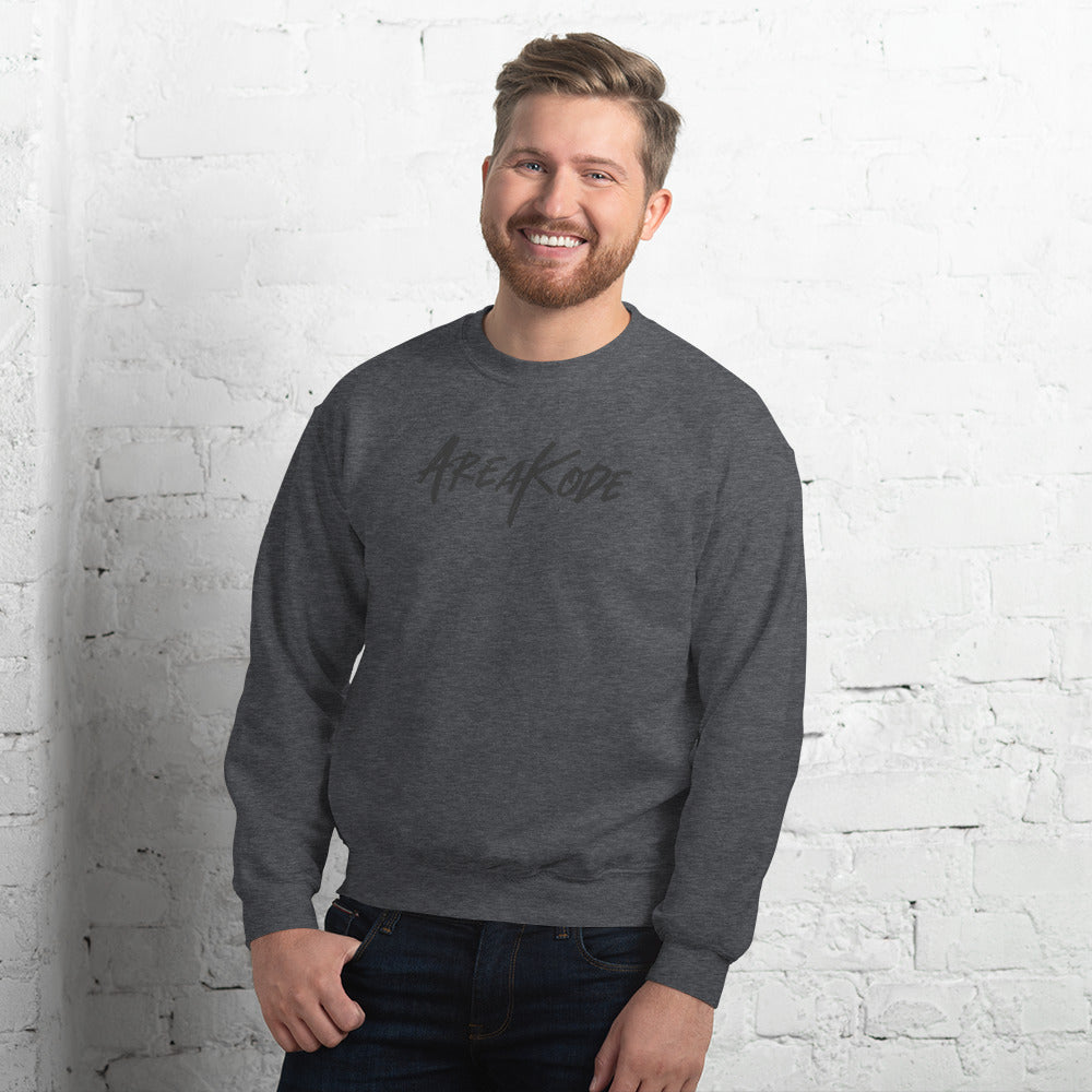 AreaKode - Unisex Crewneck (black)