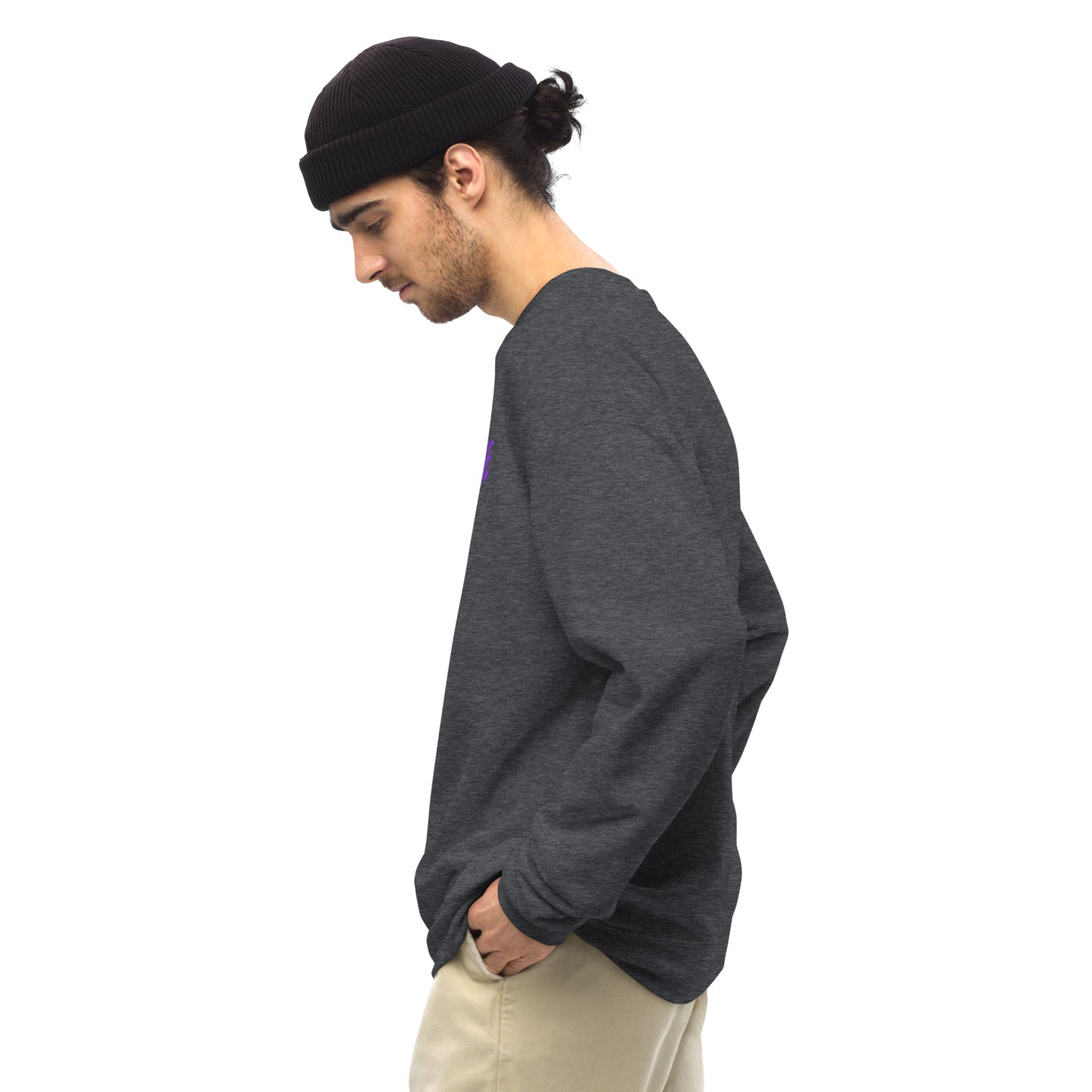 AreaKode - Unisex Crewneck (purple)