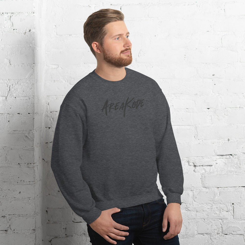 AreaKode - Unisex Crewneck (black)