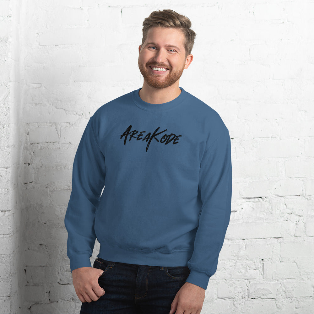AreaKode - Unisex Crewneck (black)