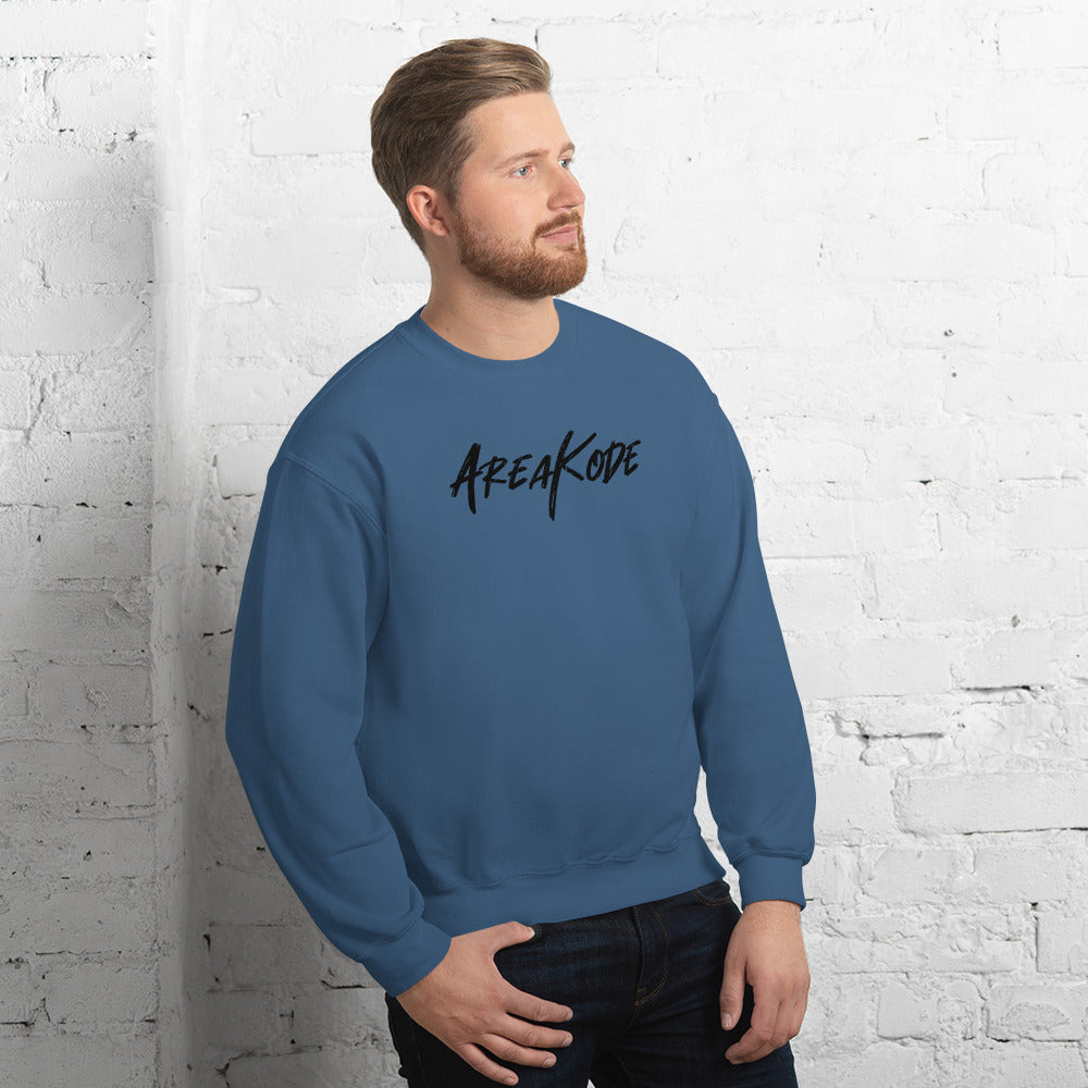 AreaKode - Unisex Crewneck (black)