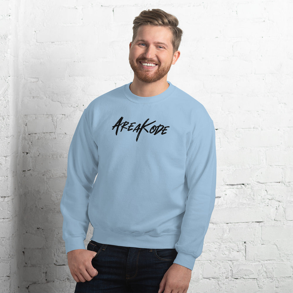 AreaKode - Unisex Crewneck (black)