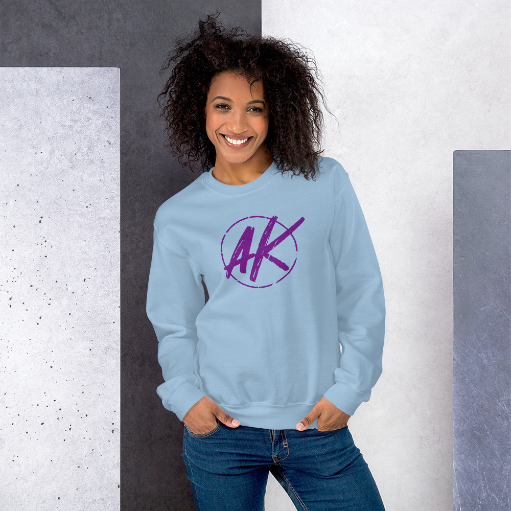 AK - Unisex Crewneck (purple)