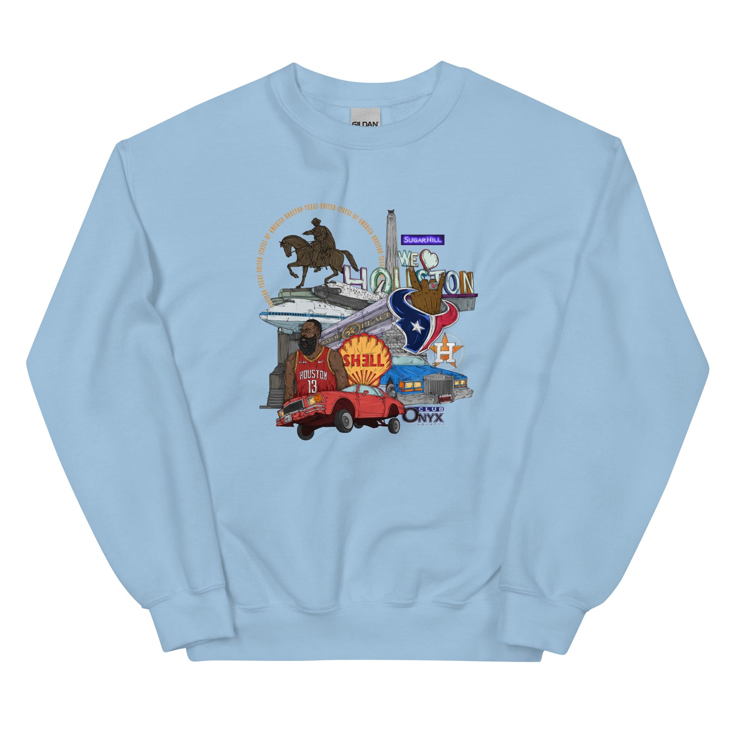Houston Graphic Crewneck (unisex)