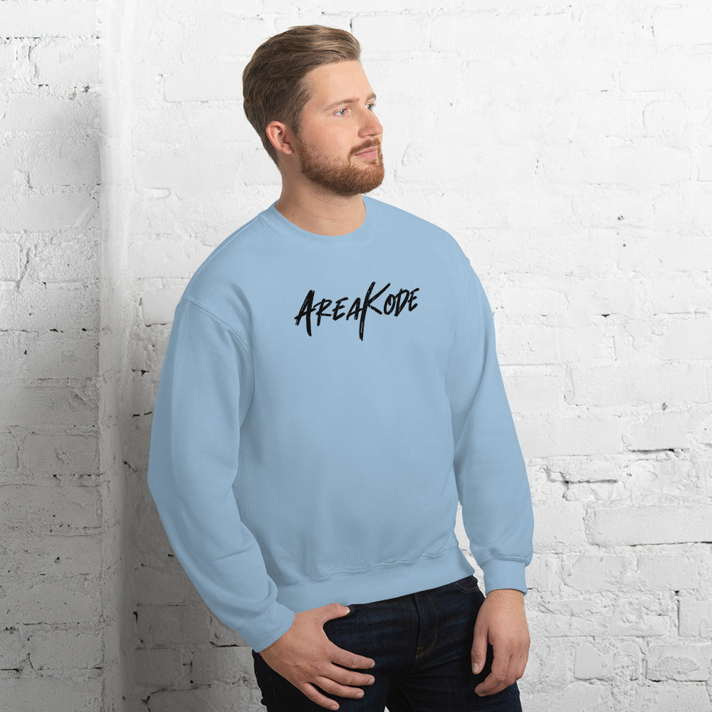 AreaKode - Unisex Crewneck (black)