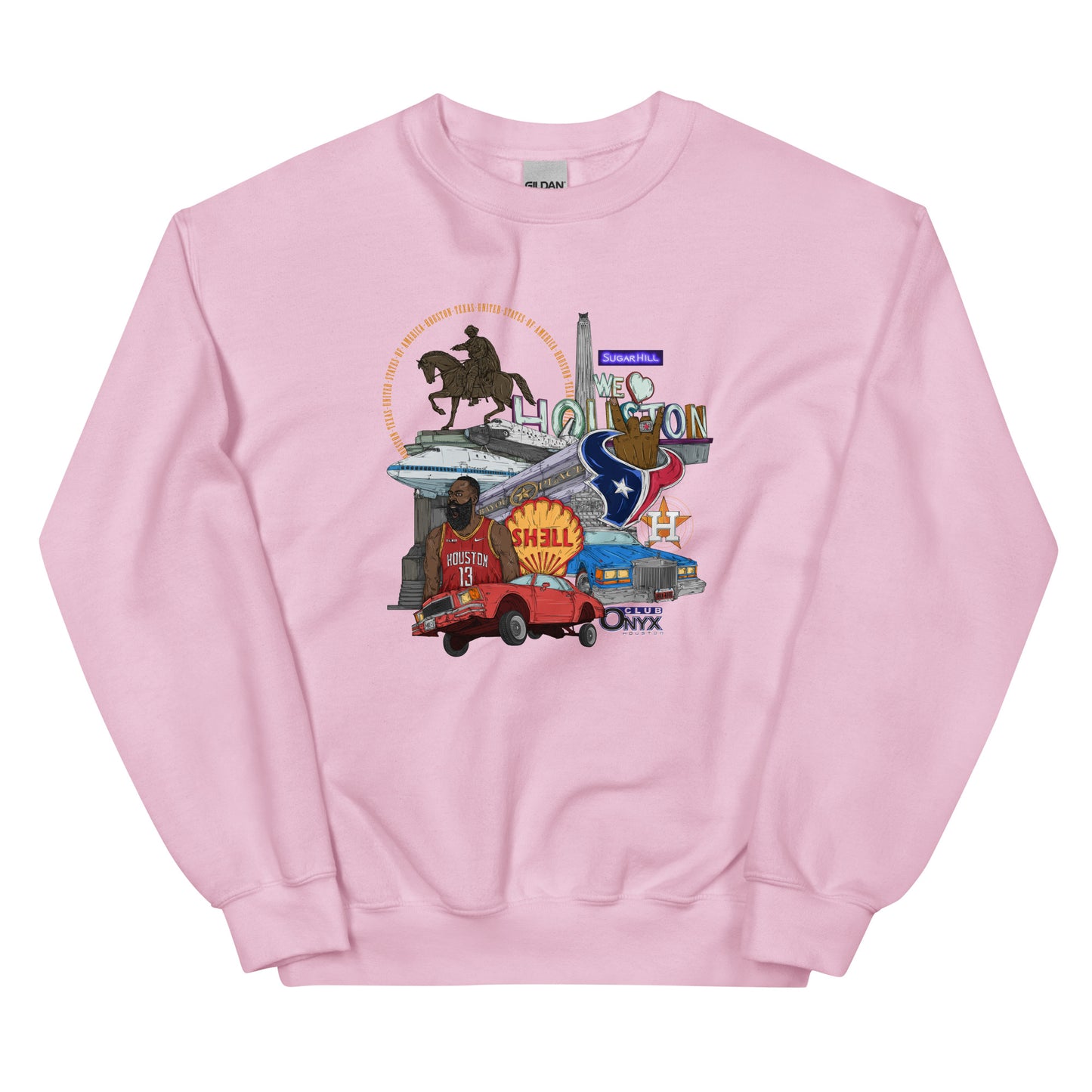 Houston Graphic Crewneck (unisex)