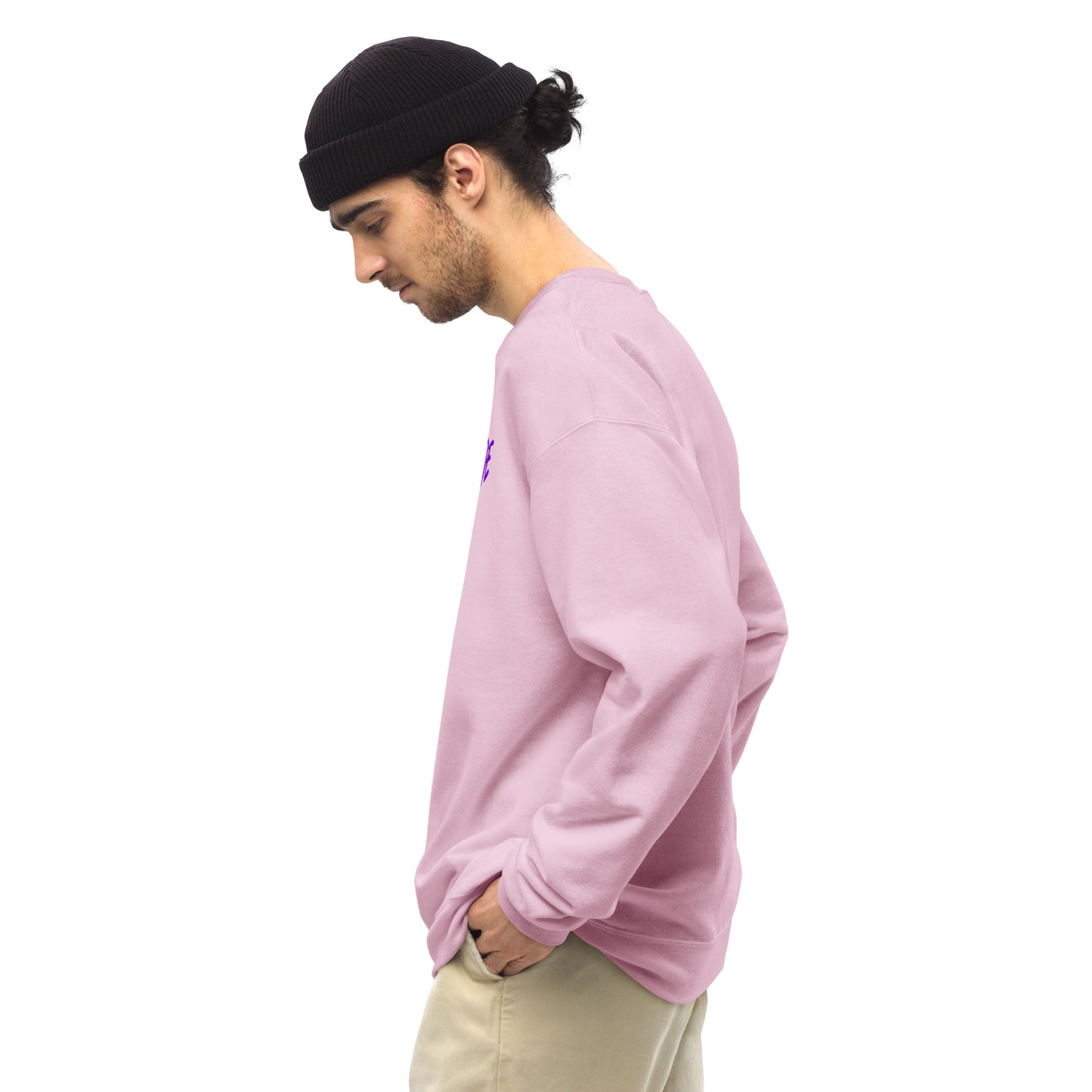 AreaKode - Unisex Crewneck (purple)