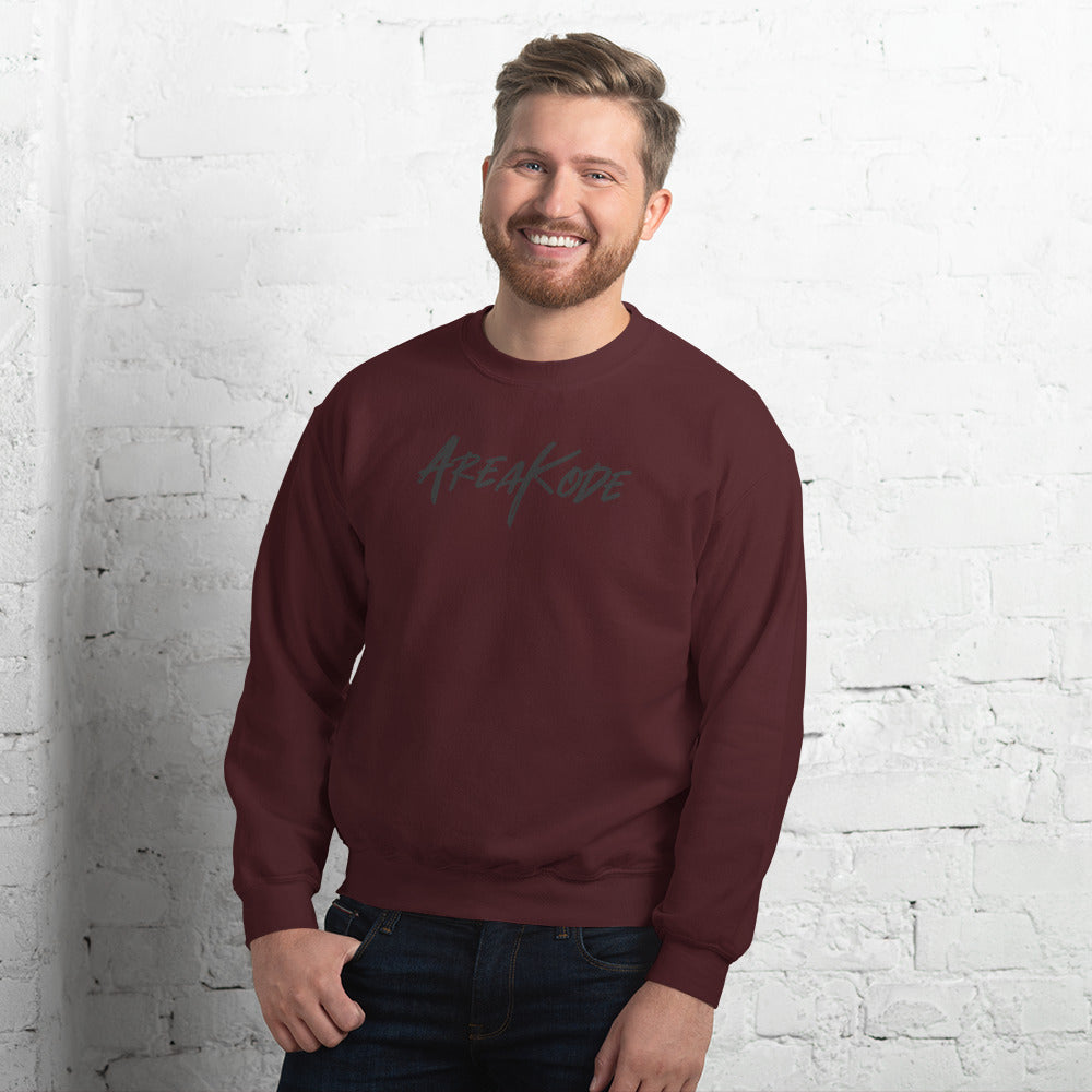 AreaKode - Unisex Crewneck (black)