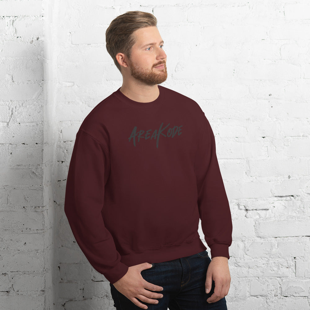AreaKode - Unisex Crewneck (black)