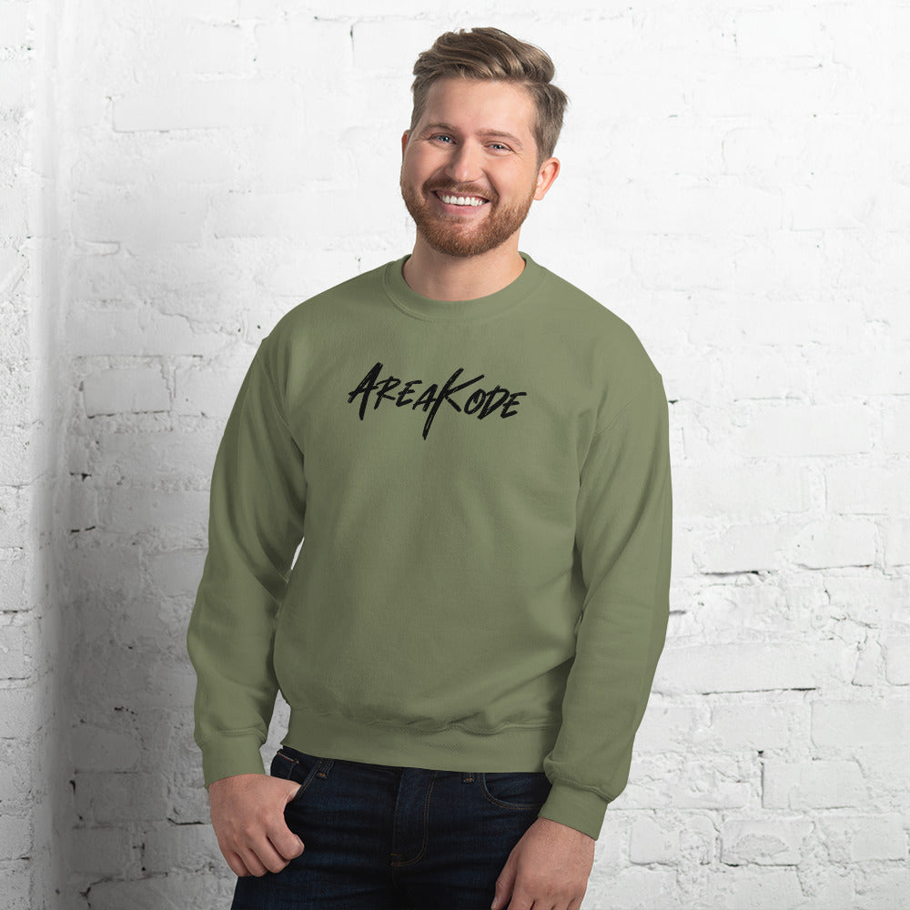 AreaKode - Unisex Crewneck (black)
