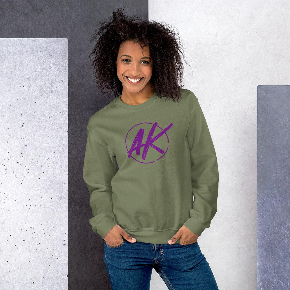 AK - Unisex Crewneck (purple)