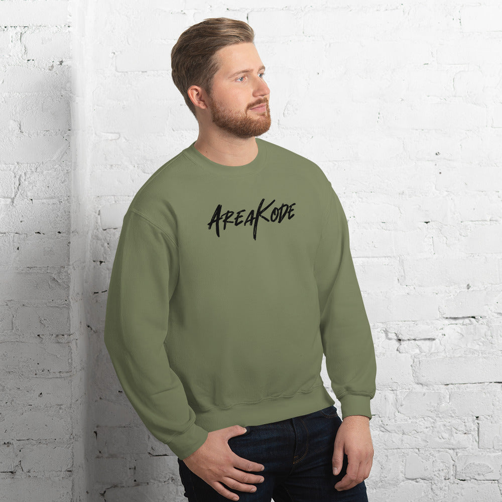 AreaKode - Unisex Crewneck (black)