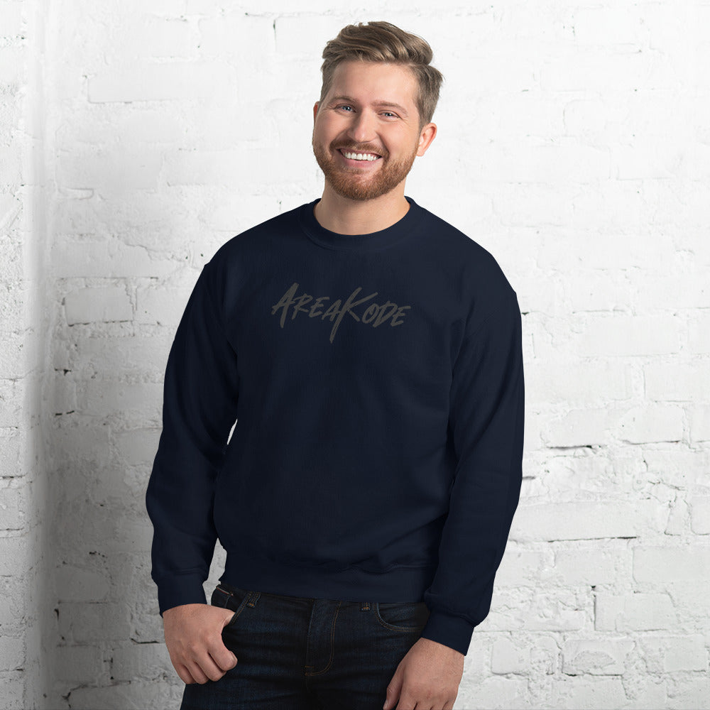 AreaKode - Unisex Crewneck (black)