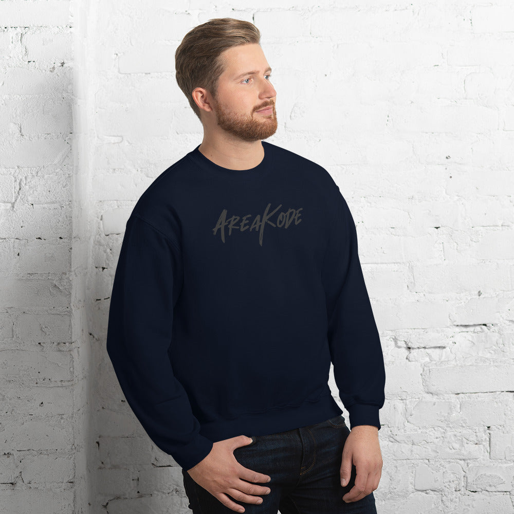 AreaKode - Unisex Crewneck (black)