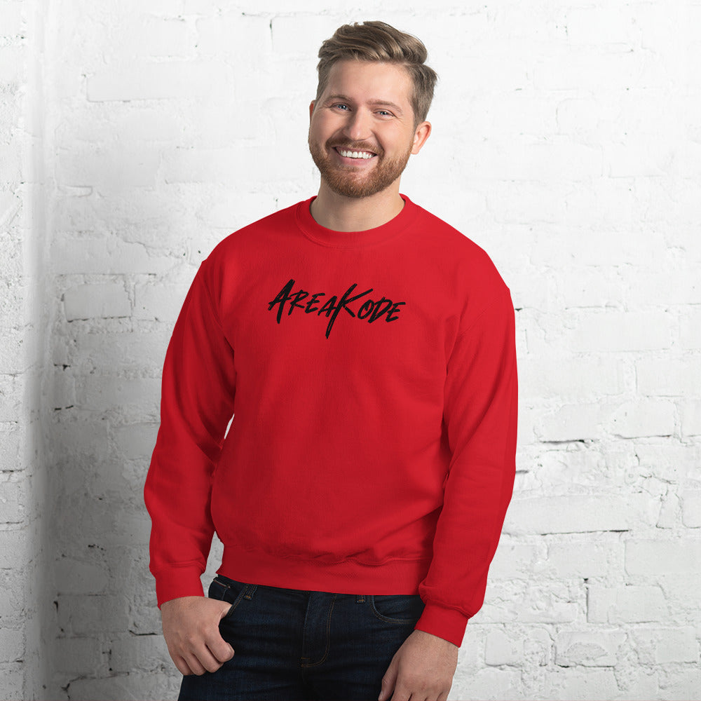 AreaKode - Unisex Crewneck (black)