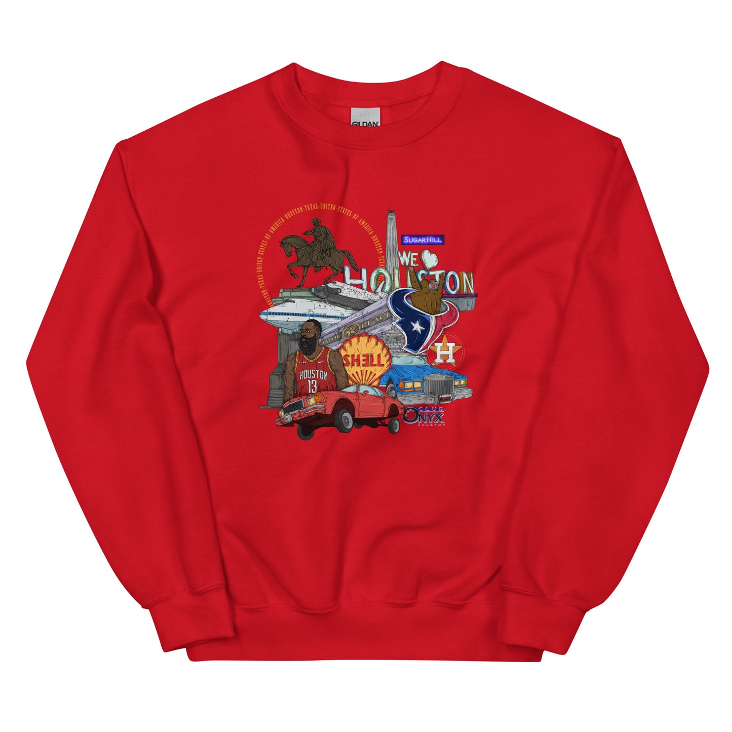 Houston Graphic Crewneck (unisex)