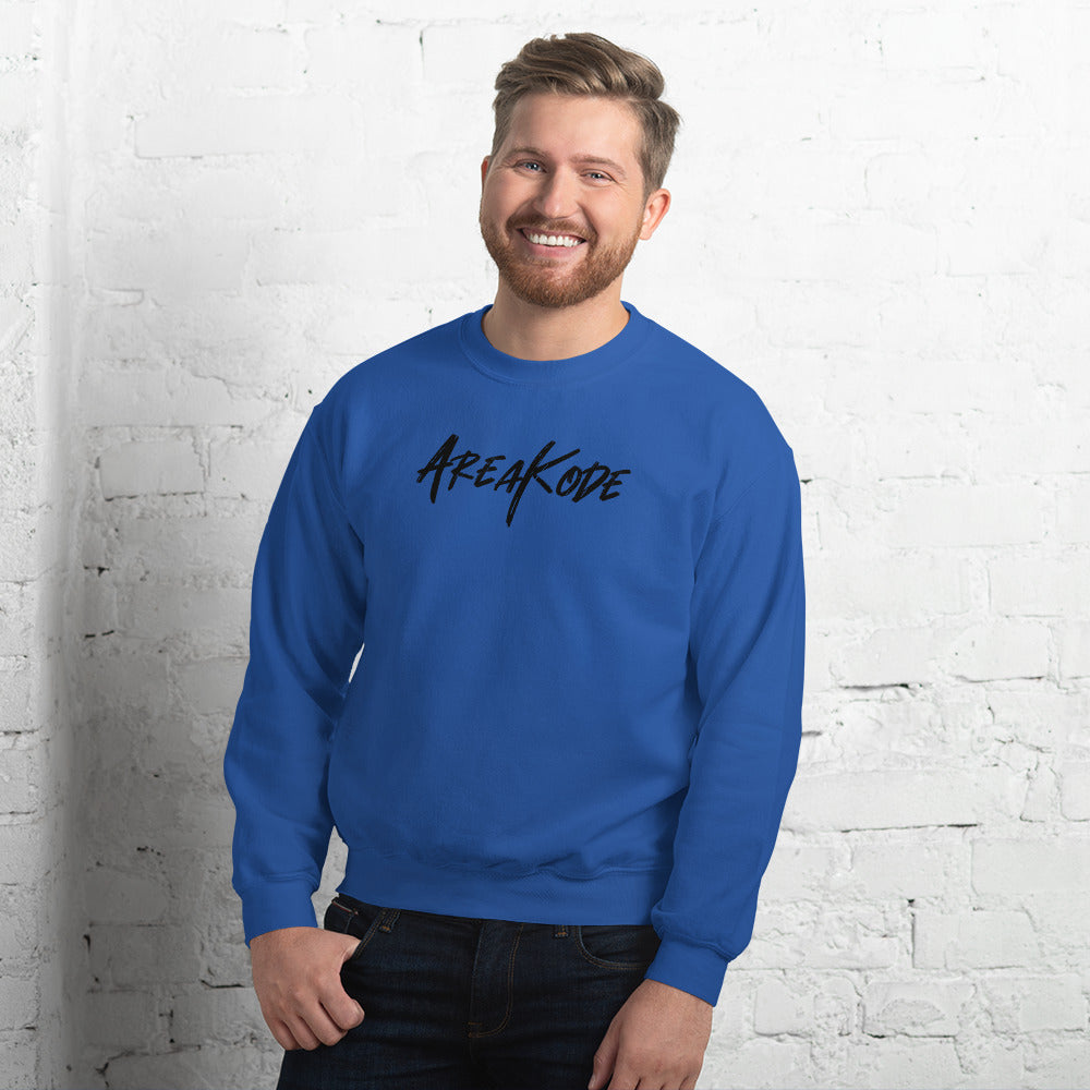 AreaKode - Unisex Crewneck (black)