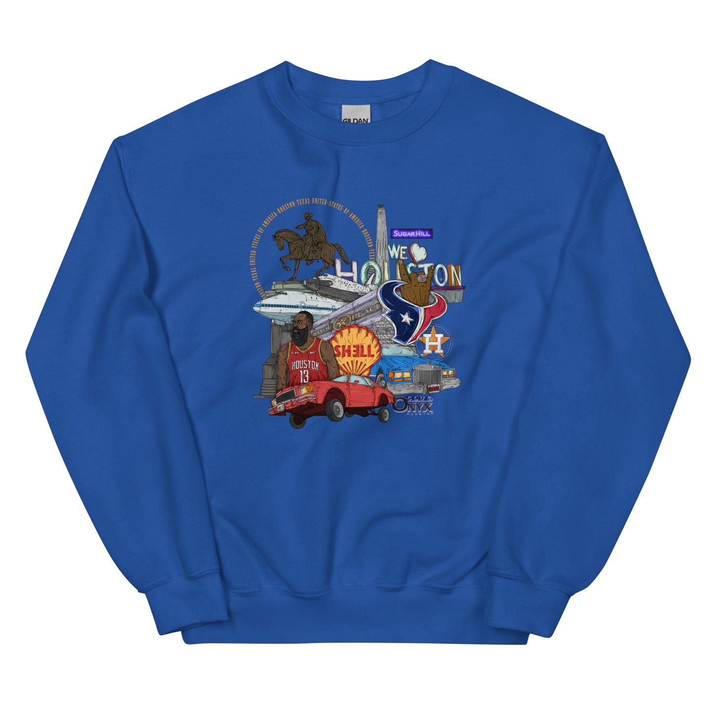 Houston Graphic Crewneck (unisex)